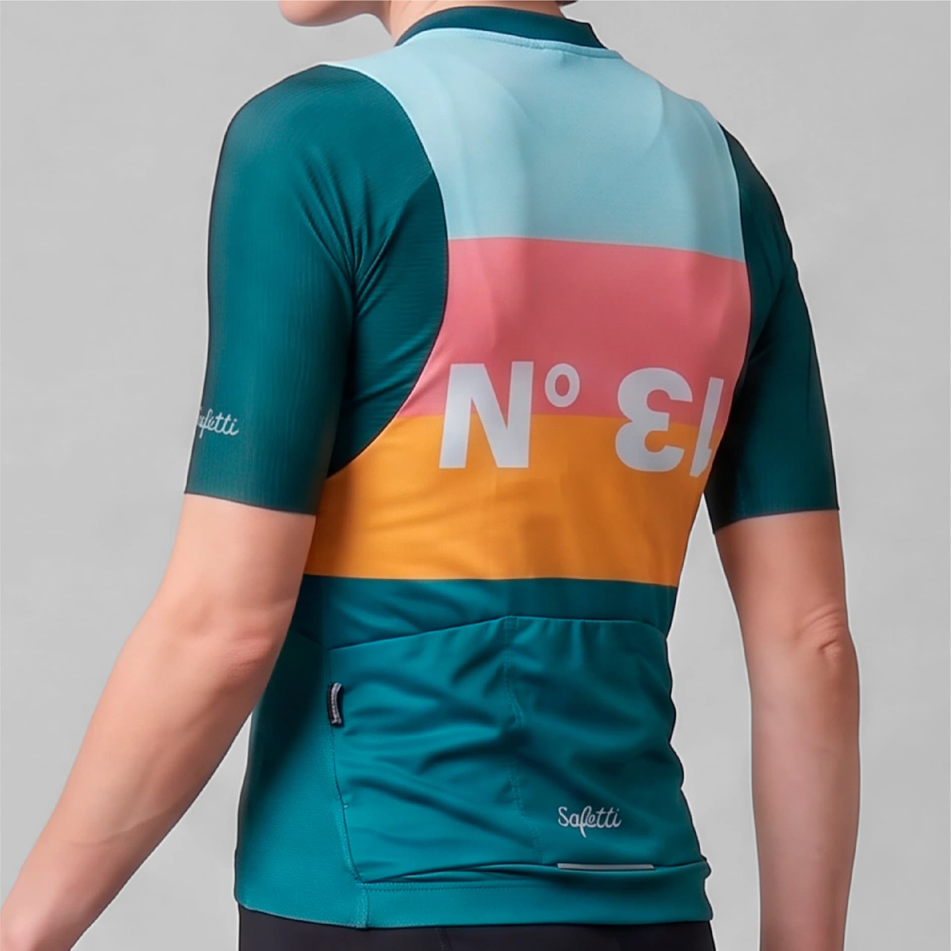 CAMISA CICLISMO MANGA CORTA N13 PARA MUJER - imagen 5