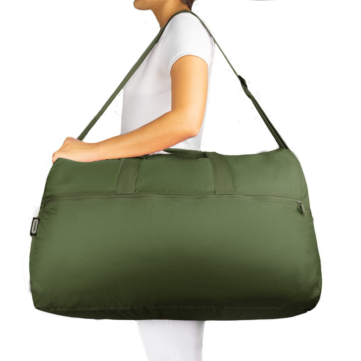 Maleta XL Plegable Citybags Verde Militar - imagen 4