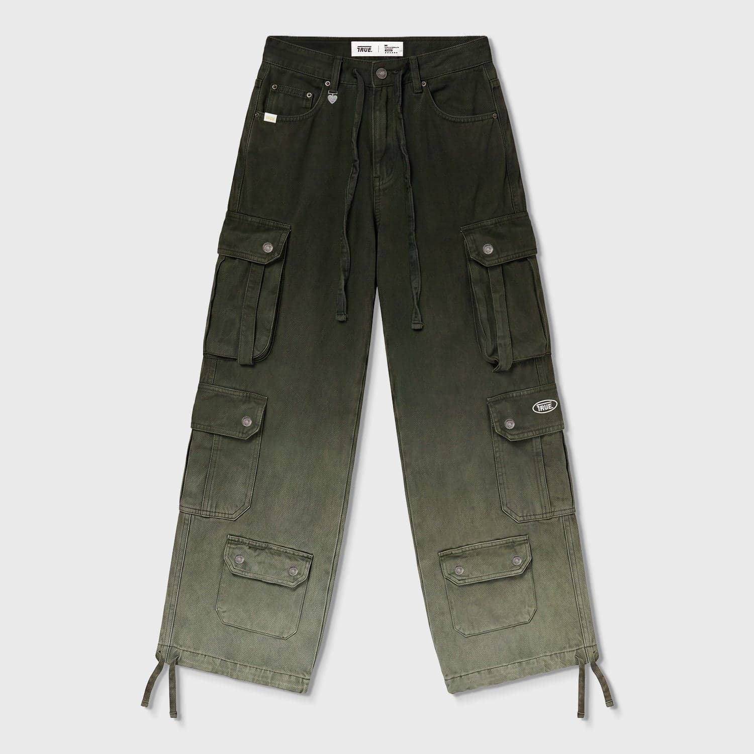 Utility Pocket Cargo Pants - Green