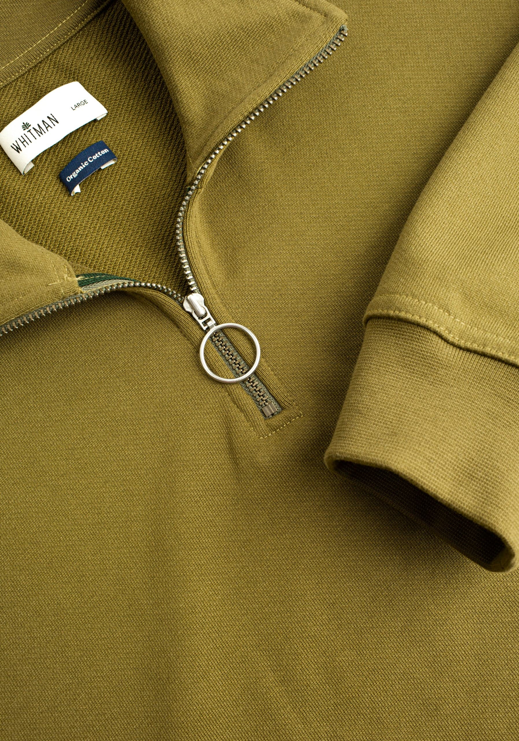 Buzo H Half Zip Oliver Verde Oliv - imagen 3