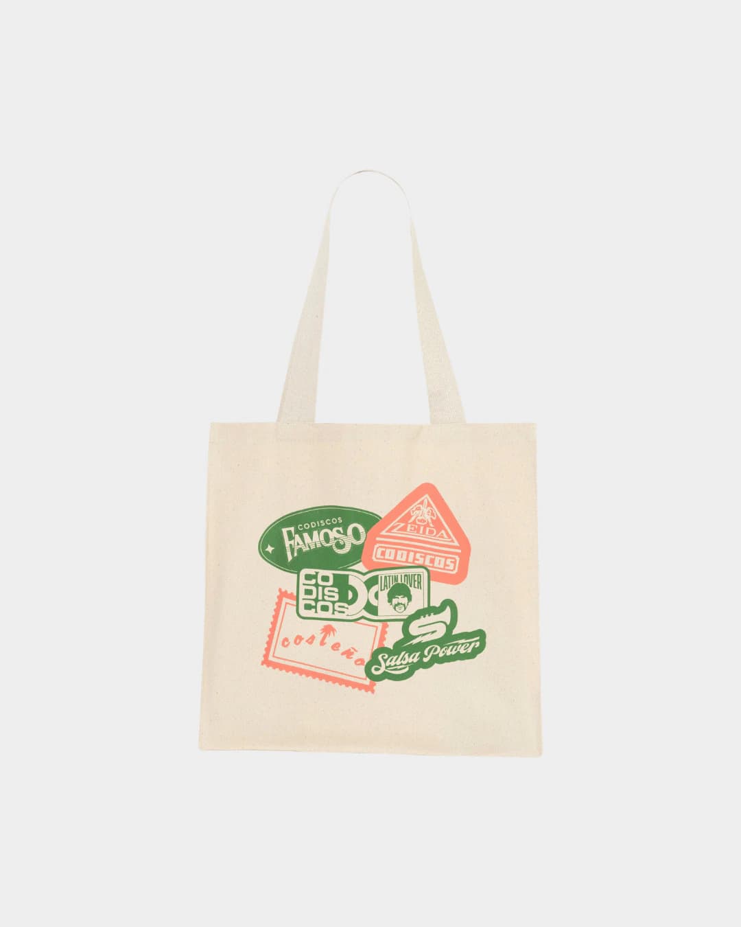 TOTE BAG CODISCOS Y LATIN LOVER - imagen 1