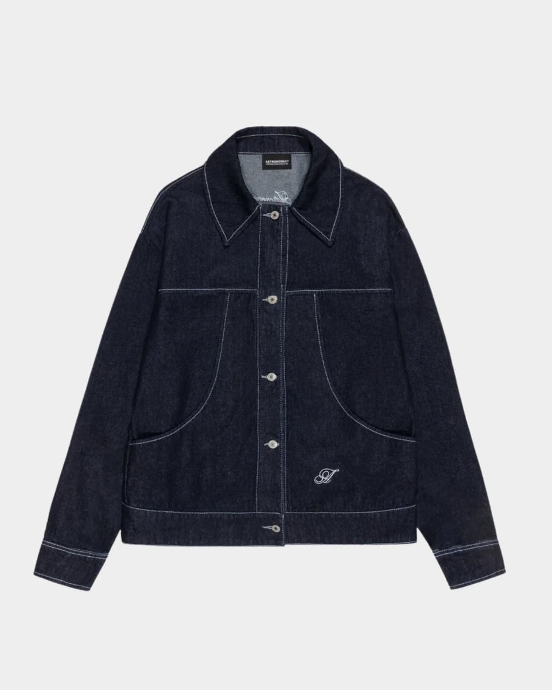 CHAQUETA DENIM - AZUL RAW - imagen 1