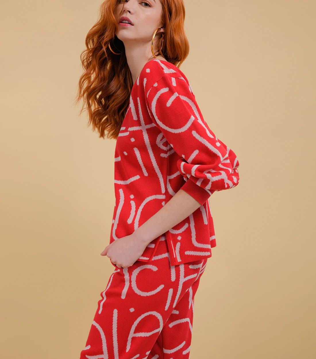 Pantalon Ventura Alegre Rojo. - imagen 6