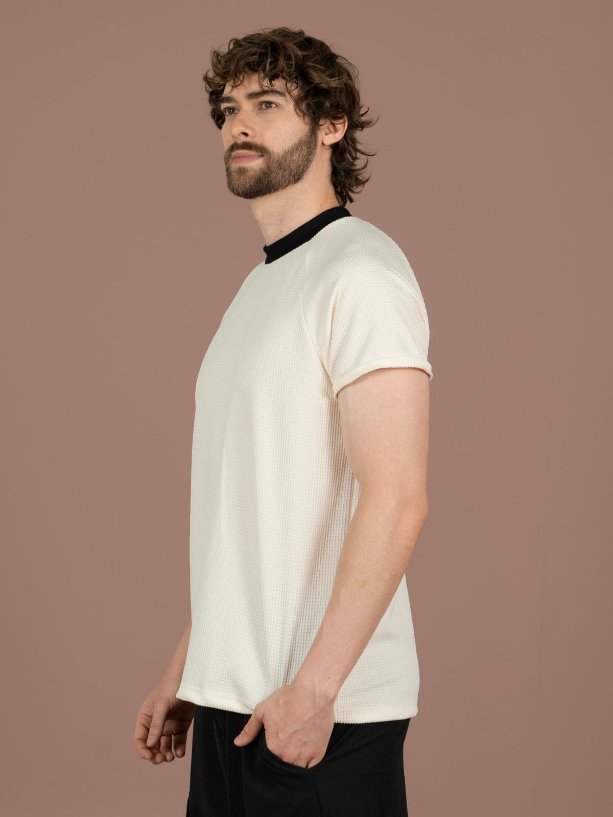 Camiseta hombre liam niza vainilla - imagen 3