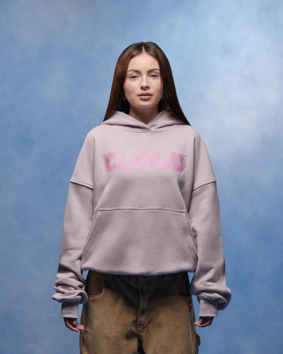 HOODIE ROSAS CLOUD - imagen 3