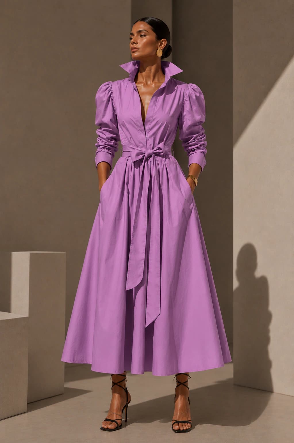 Vestido Miranda lila - imagen 1