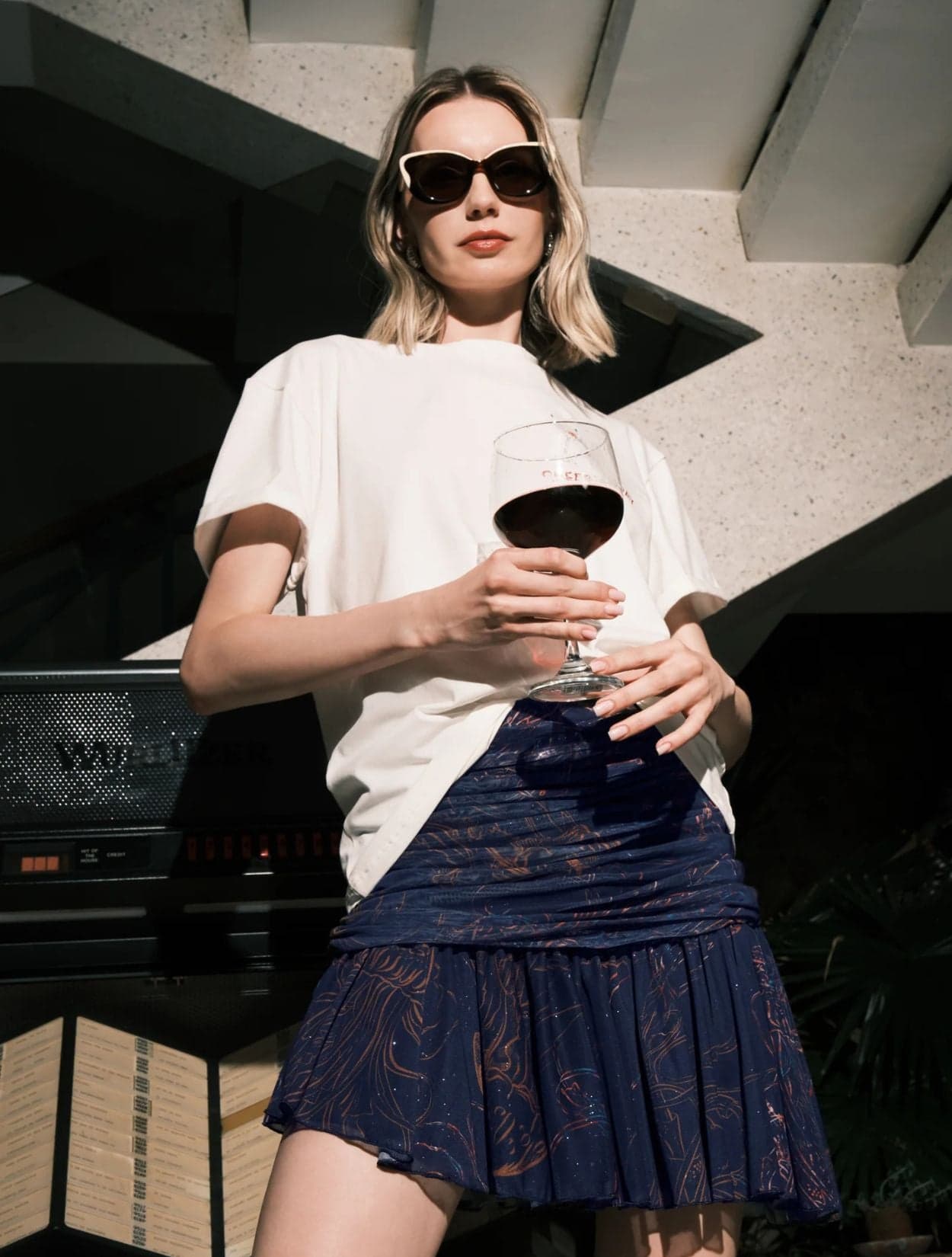 MINI FALDA NINFA JELLY DEEP PRINT - imagen 1