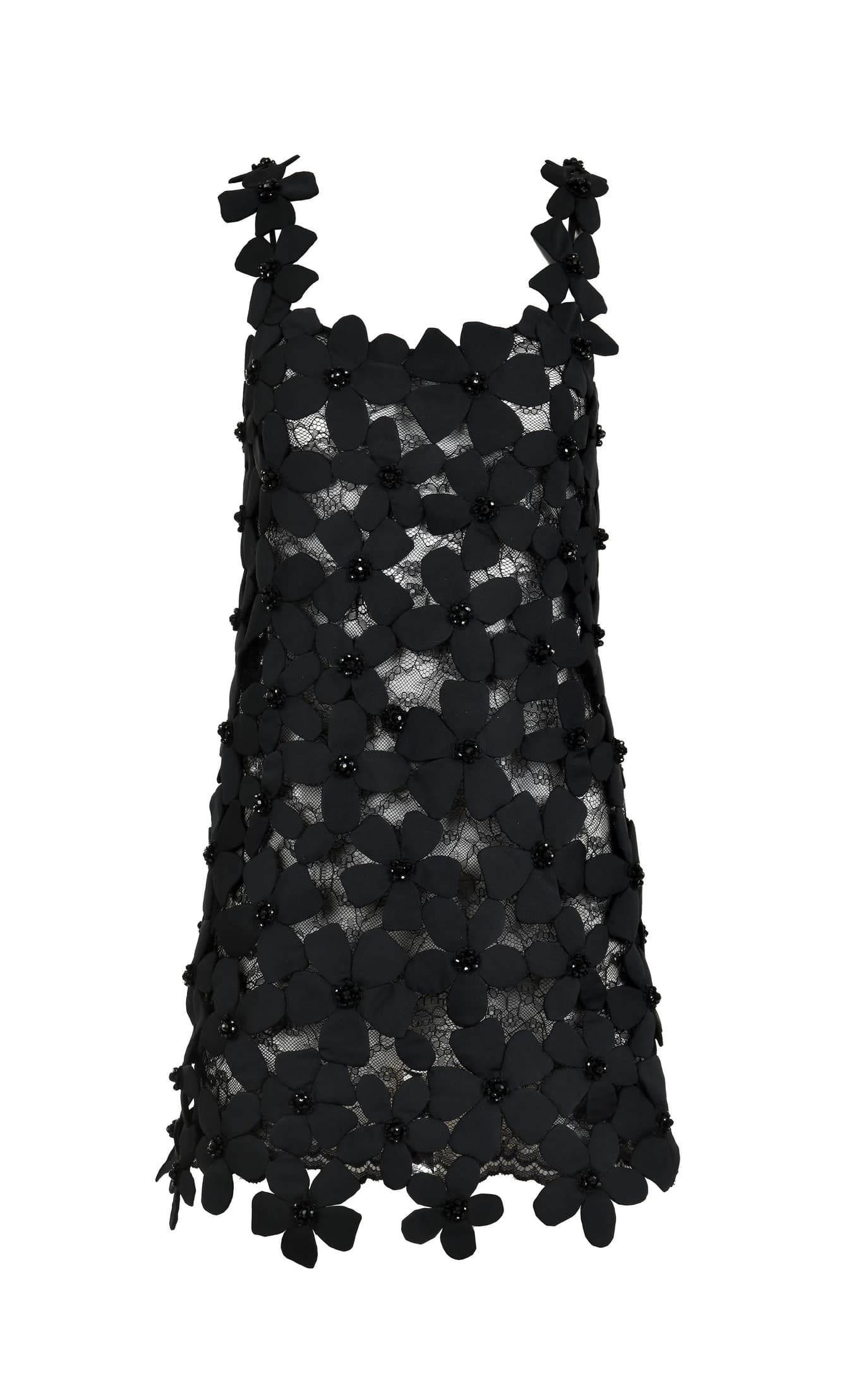 Jardin Negro Mini Dress - imagen 1