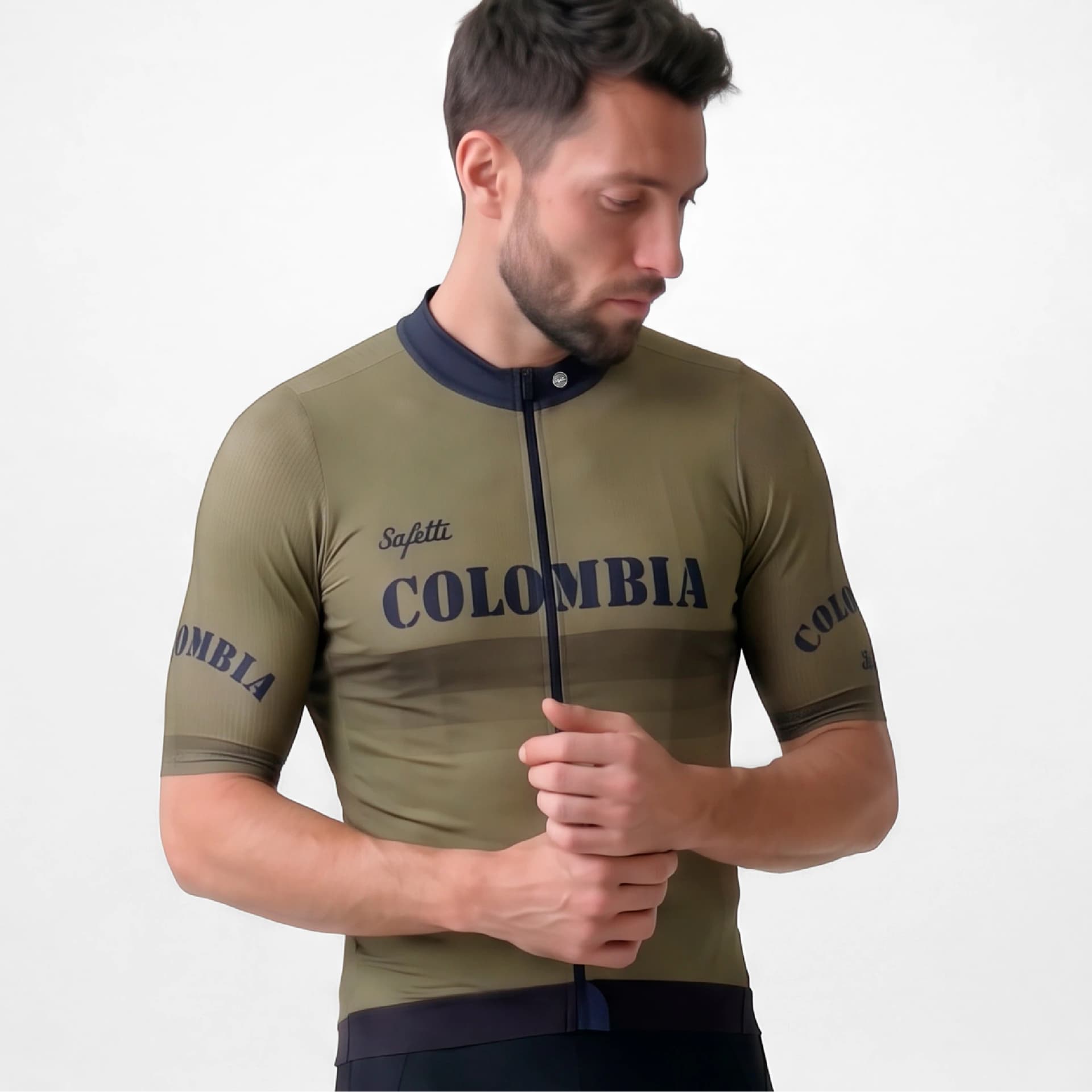 CAMISA CICLISMO MANGA CORTA COLOMBIA DORO 26 PARA HOMBRE - imagen 3