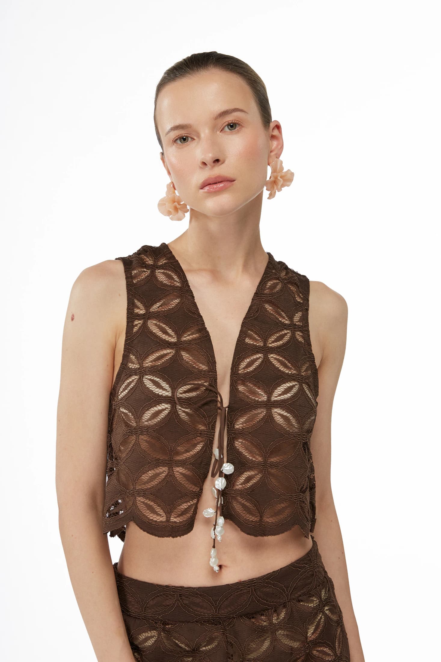 TOSCANA VEST CHOCOLATE