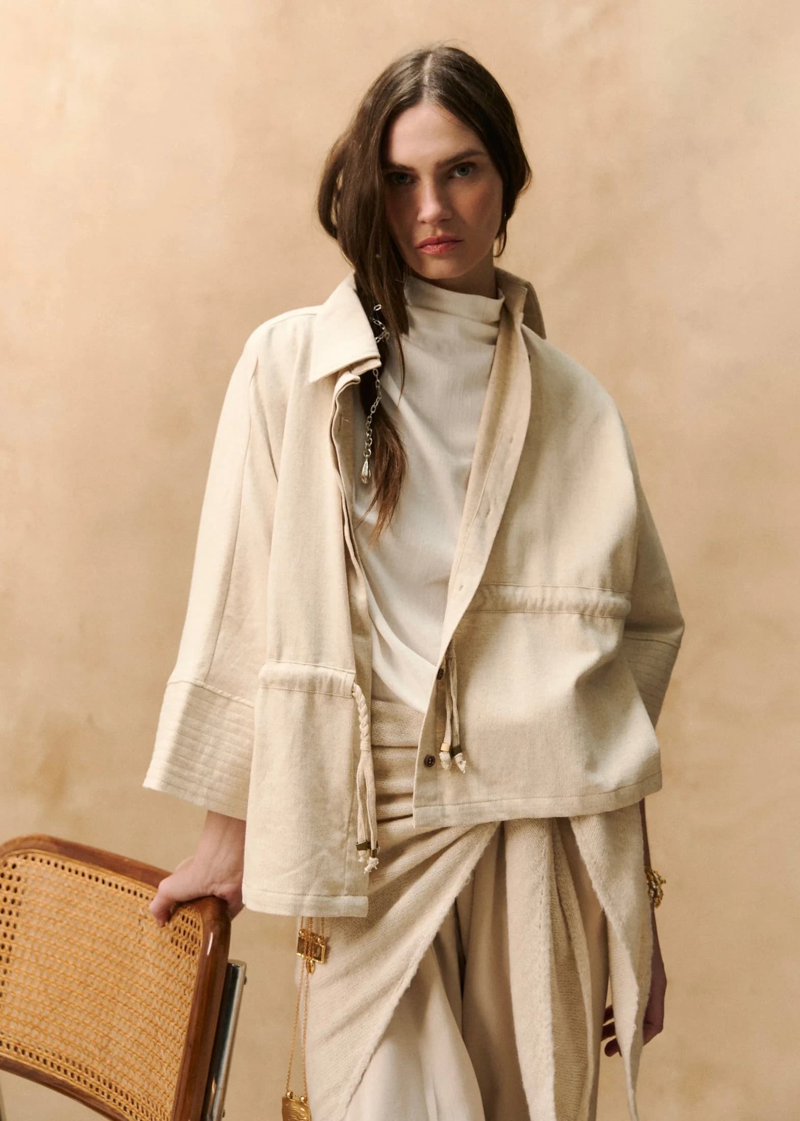 Chaqueta Raiz Celeste - imagen 2