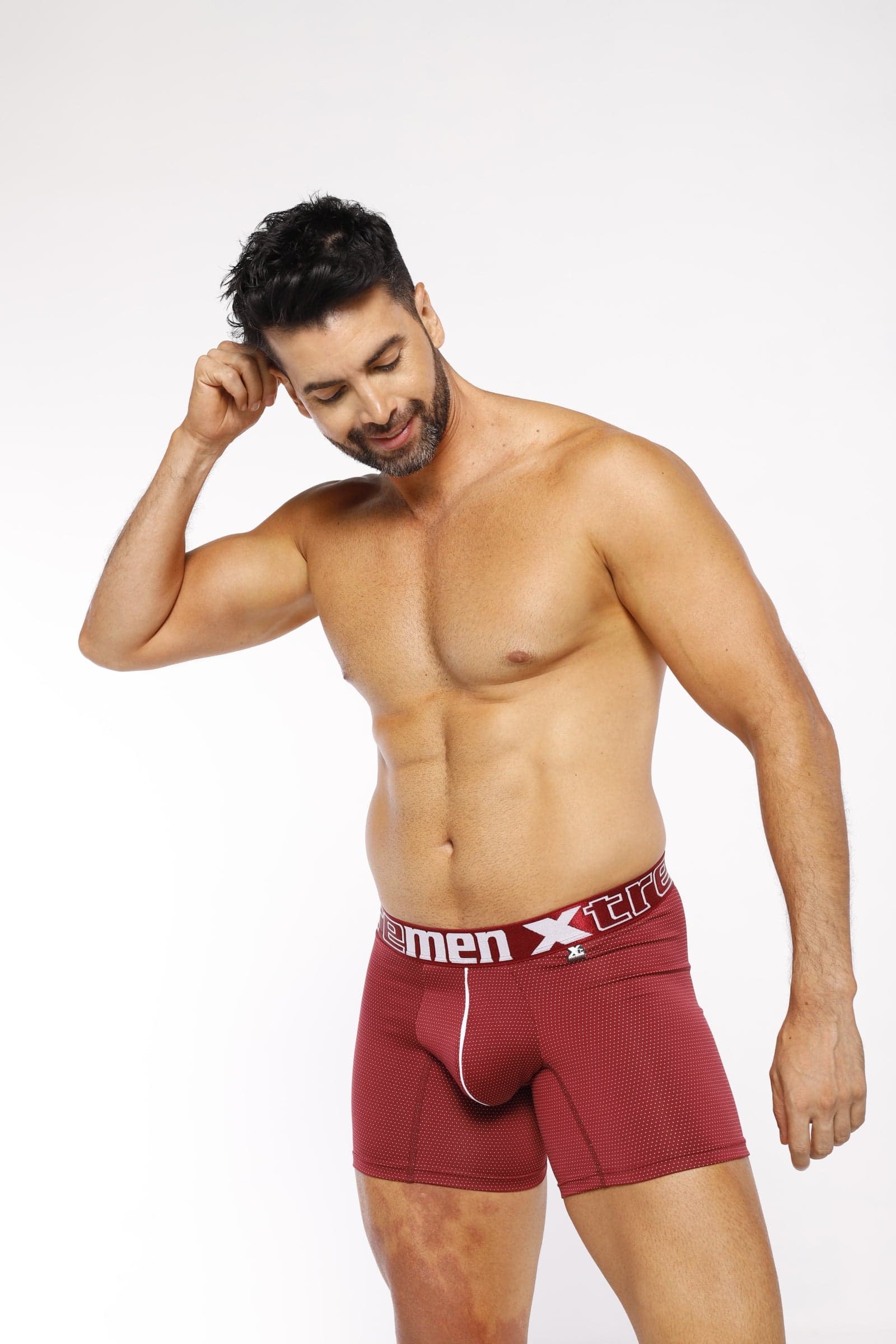 BOXER CLASICO FULL MICROFIBRA  VINO - imagen 1