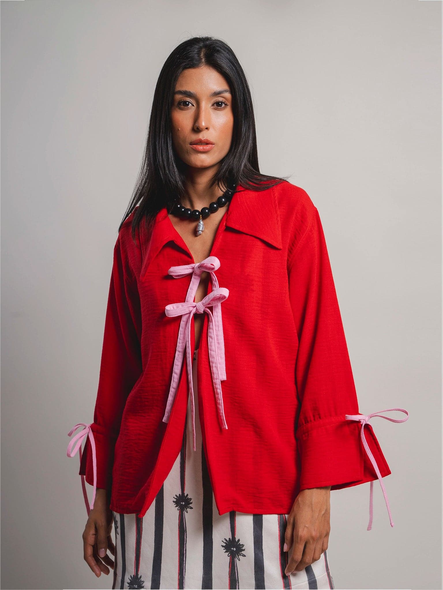 Camisa Cordones Dulce - imagen 4
