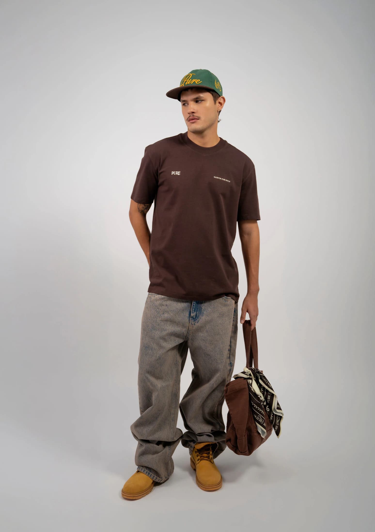 Pure Brown Regular T-Shirt - imagen 3