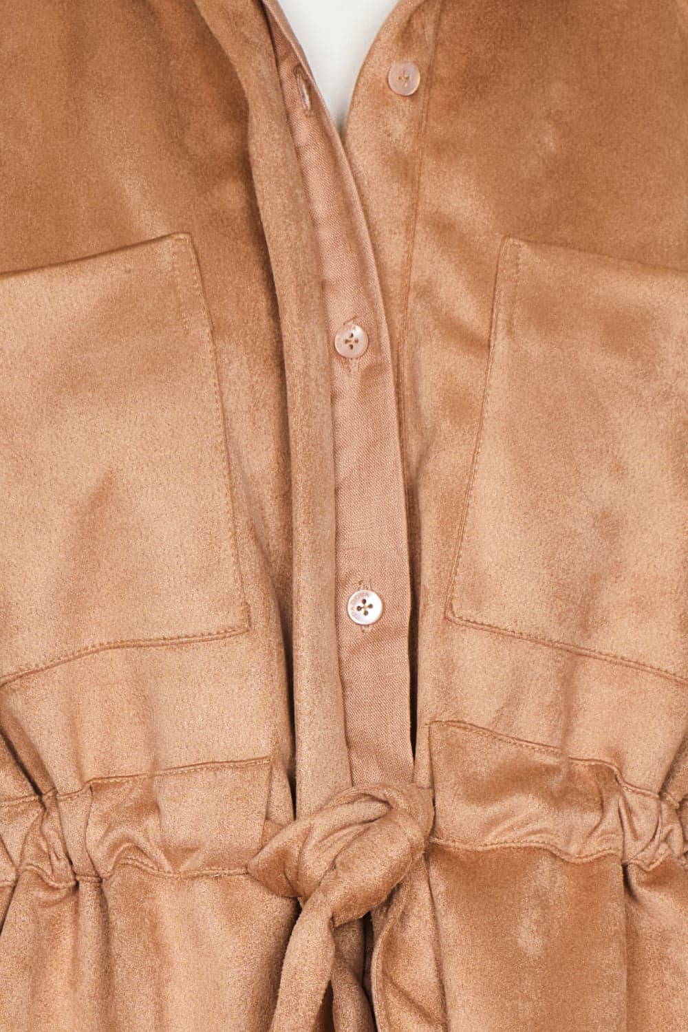 Chaqueta paris taupe suede - imagen 5