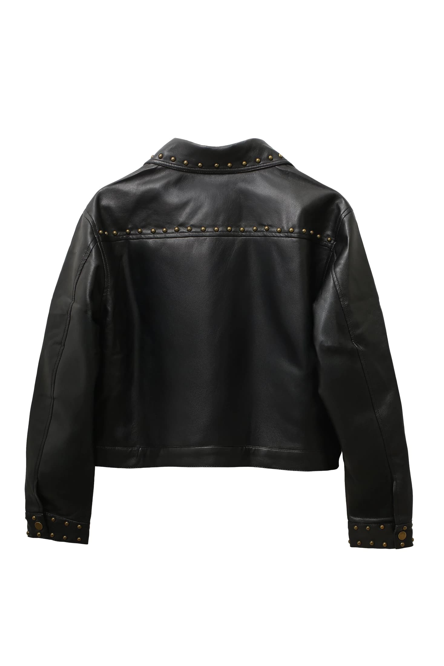 OCRE LEATHER JACKET - imagen 3