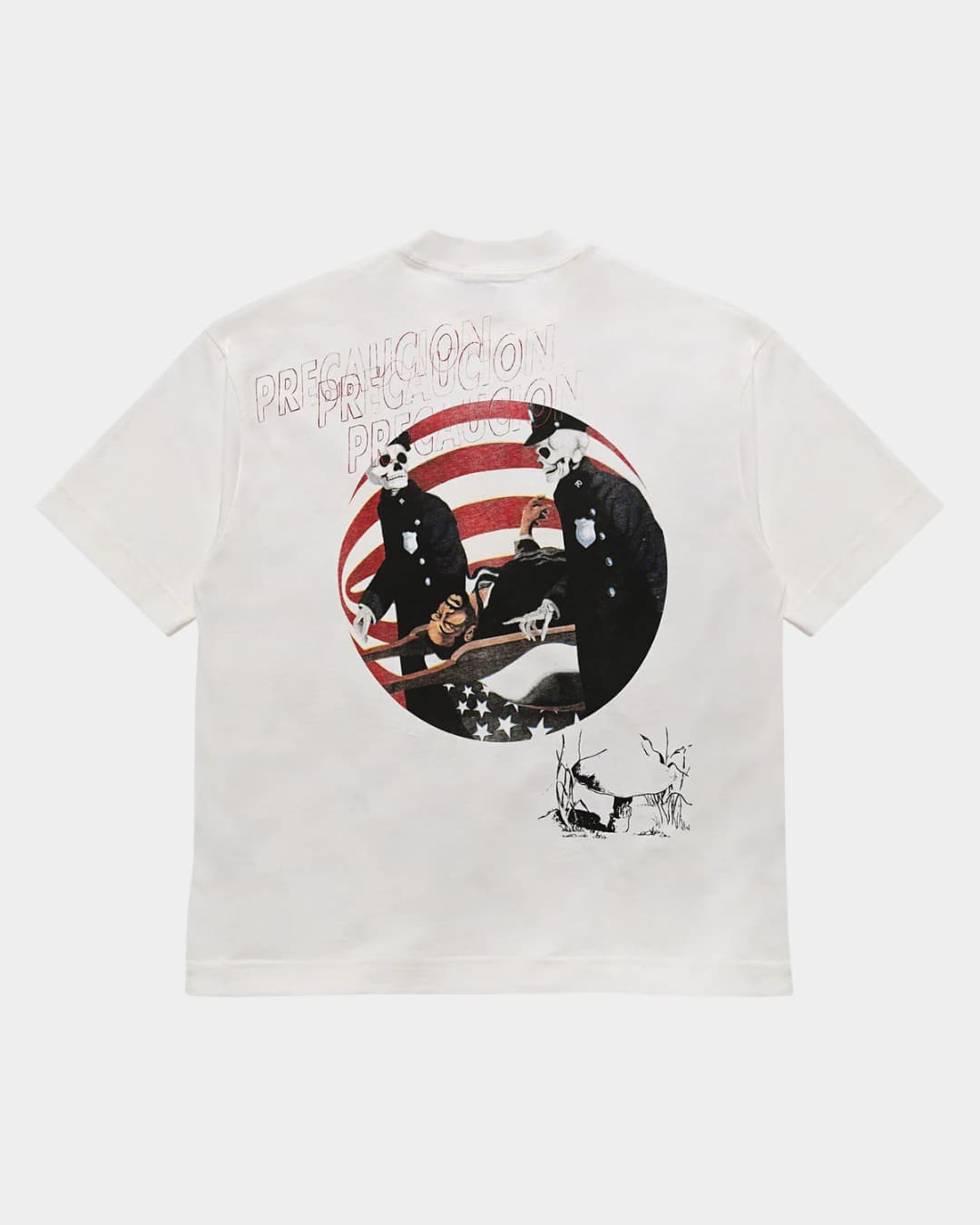 PRE-CAUCION CREME T-SHIRT - imagen 4