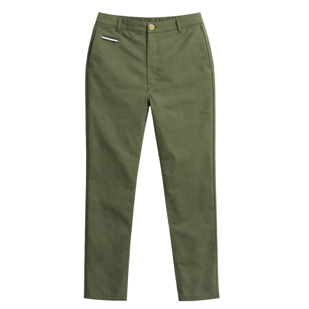 NUOVO - Pantalón prepster classic fit elástico - Militare