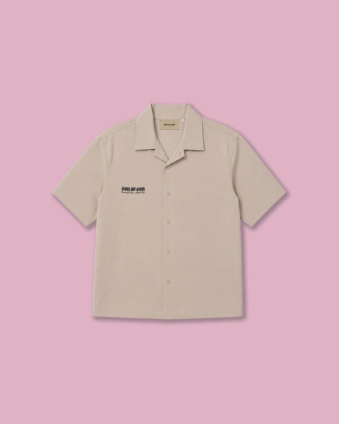 KINDRED CAMP SHIRT — BEIGE - imagen 1