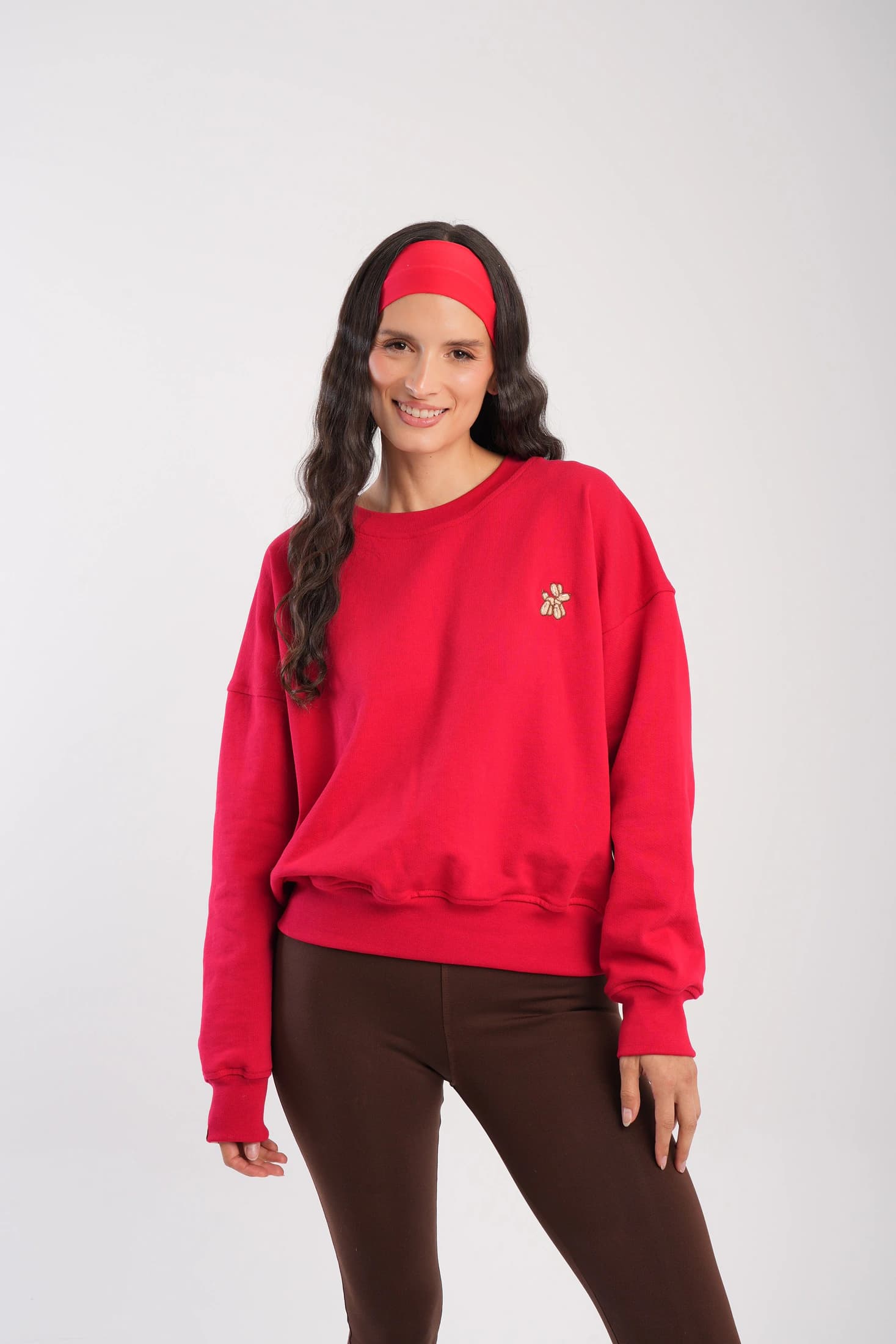 Love Crewneck - Rojo - imagen 2