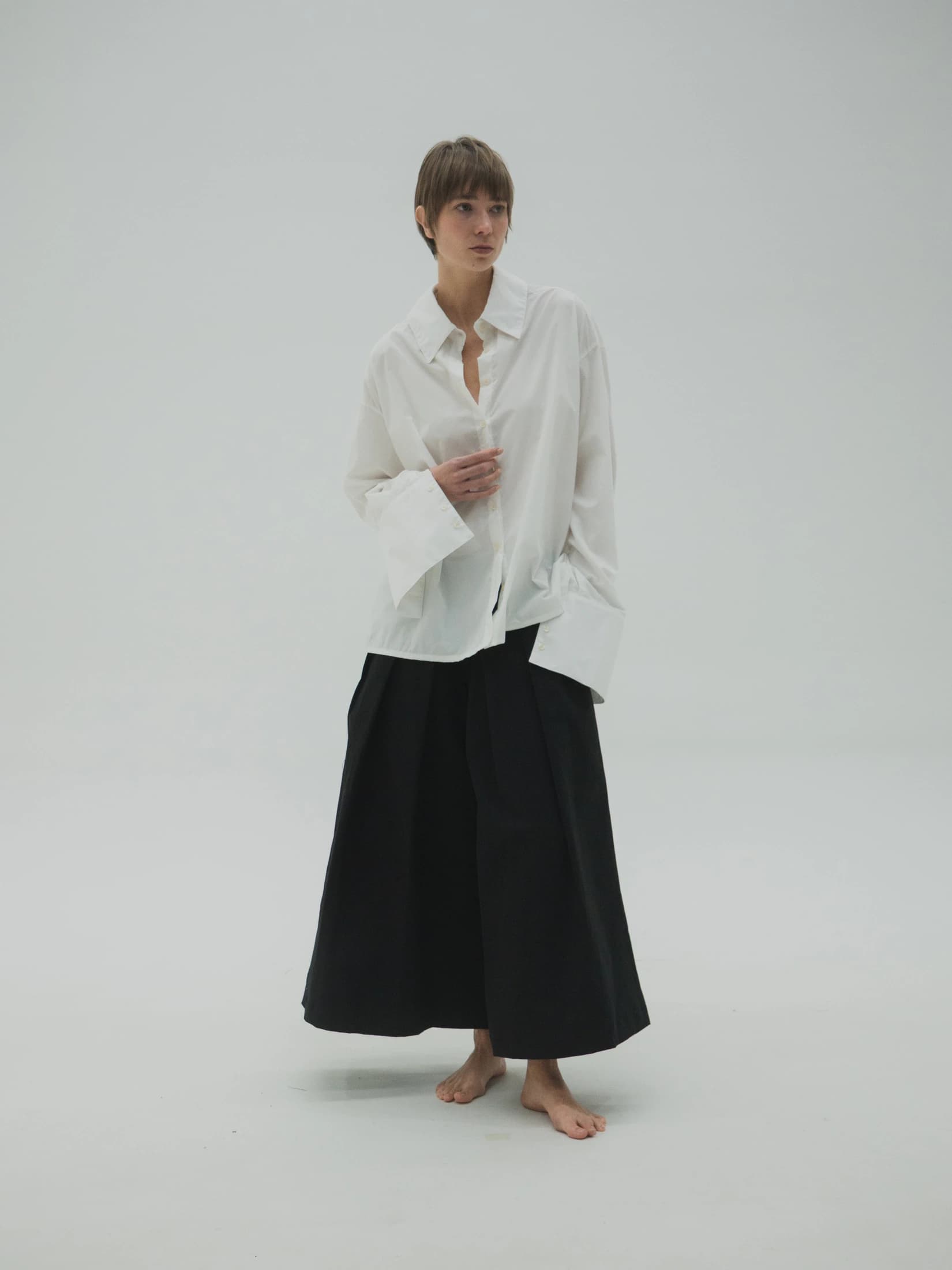 Pantalón de Pliegues Mujer