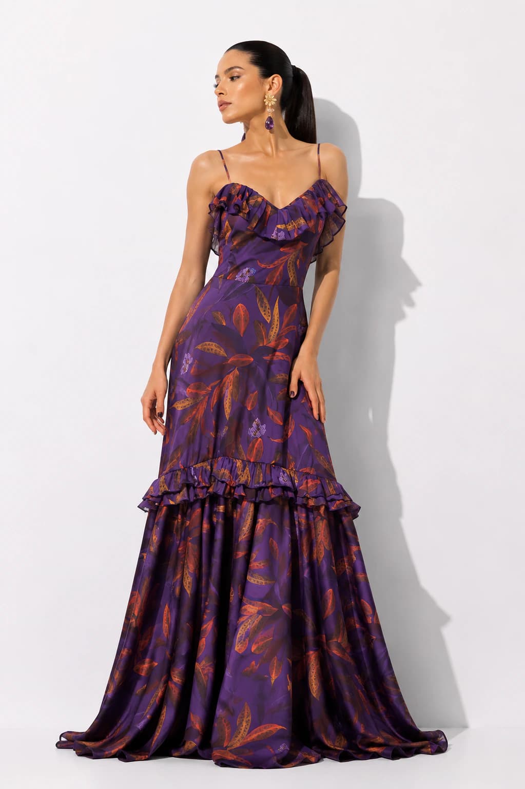 Vestido Pascal Estampado Multimorado - imagen 2