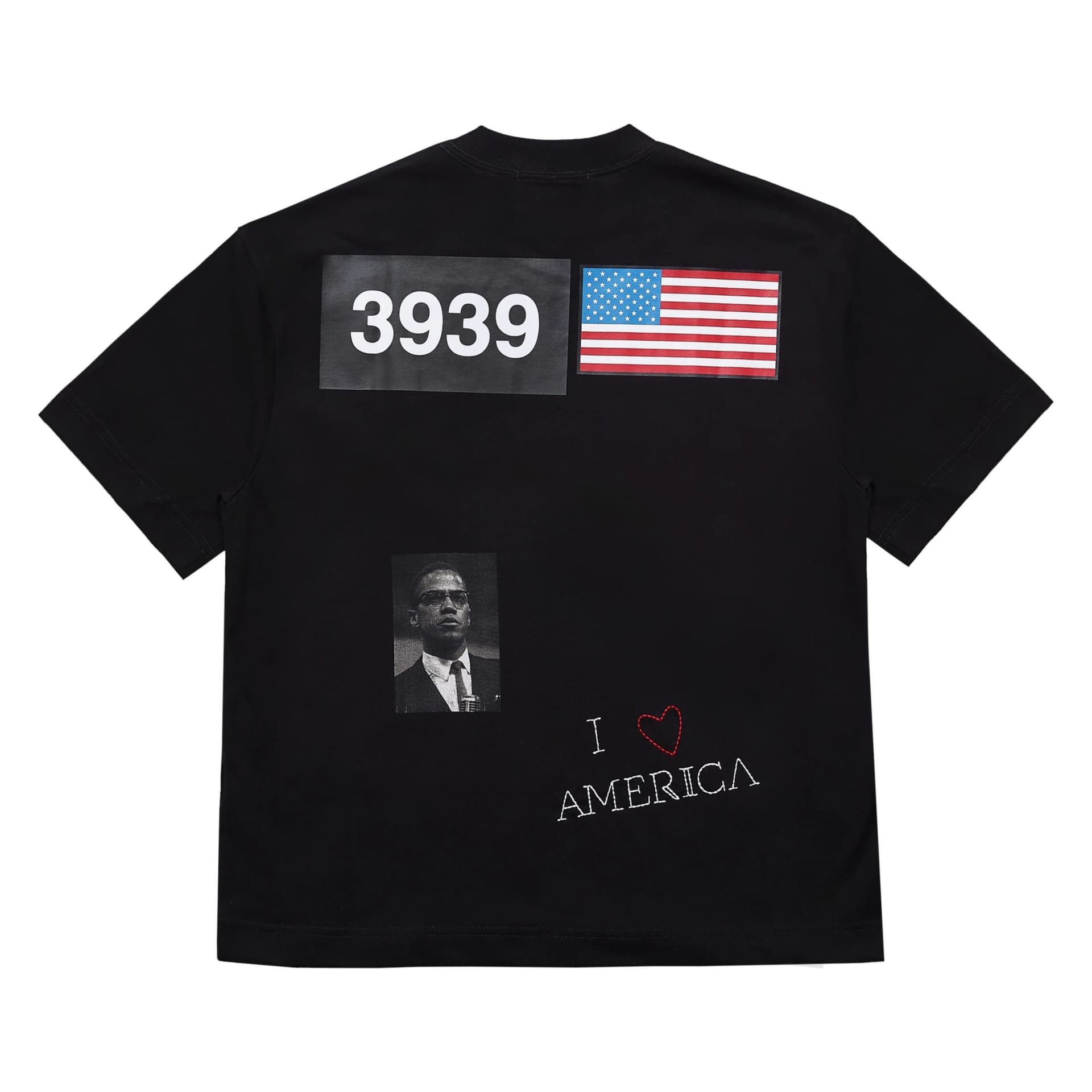 I <3 AMERICA BLACK T-SHIRT - imagen 2