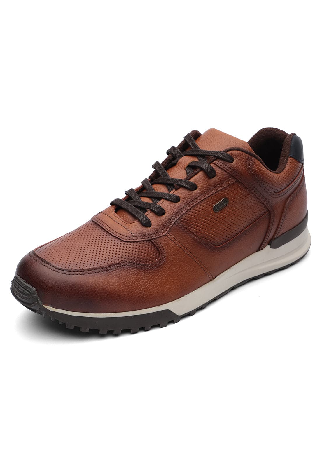 Tenis de cuero para hombre color miel | Armori x Los Caballeros