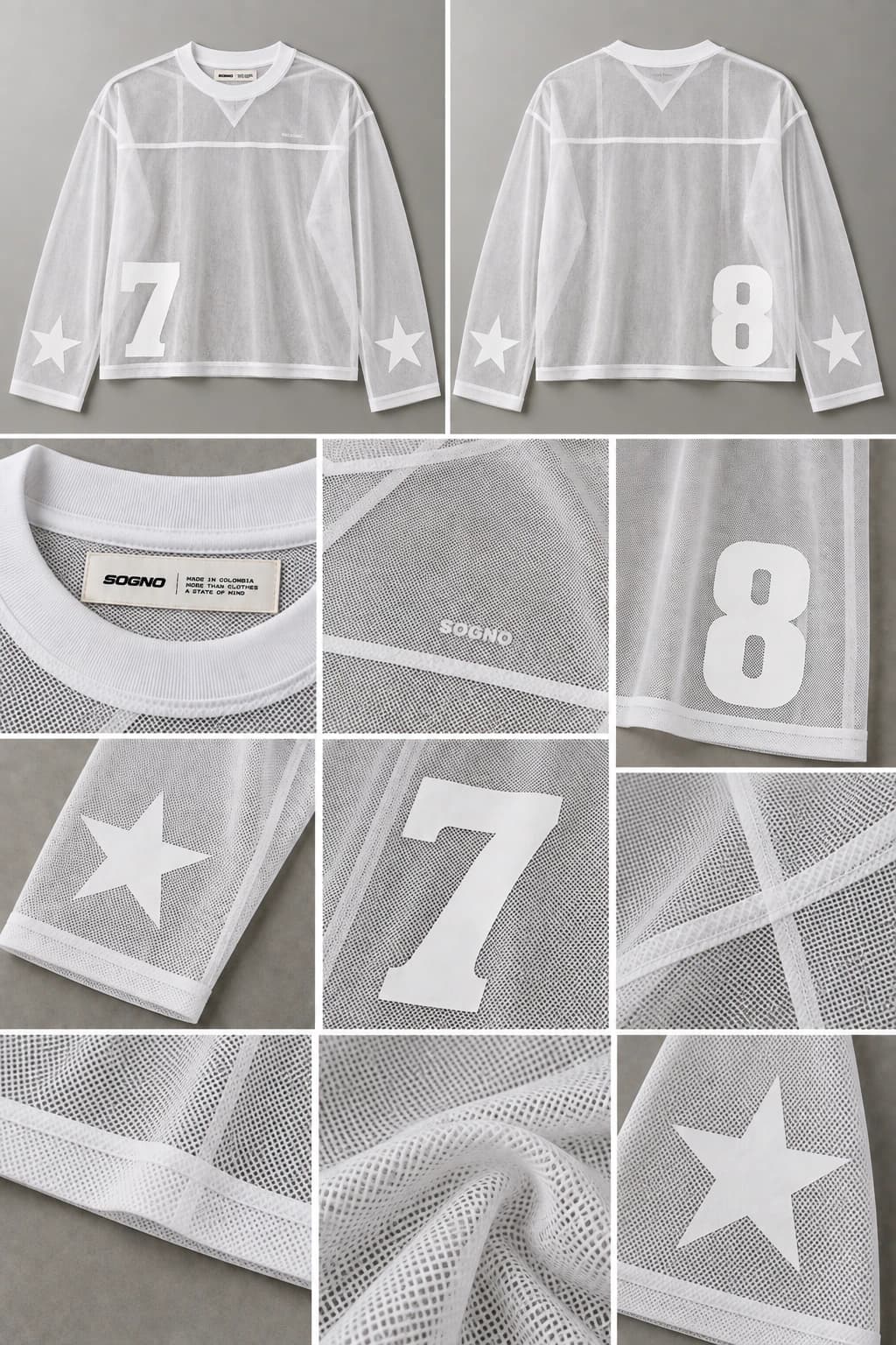 Buzo Malla Dama Sogno/Studio Boxy- Blanco - imagen 5