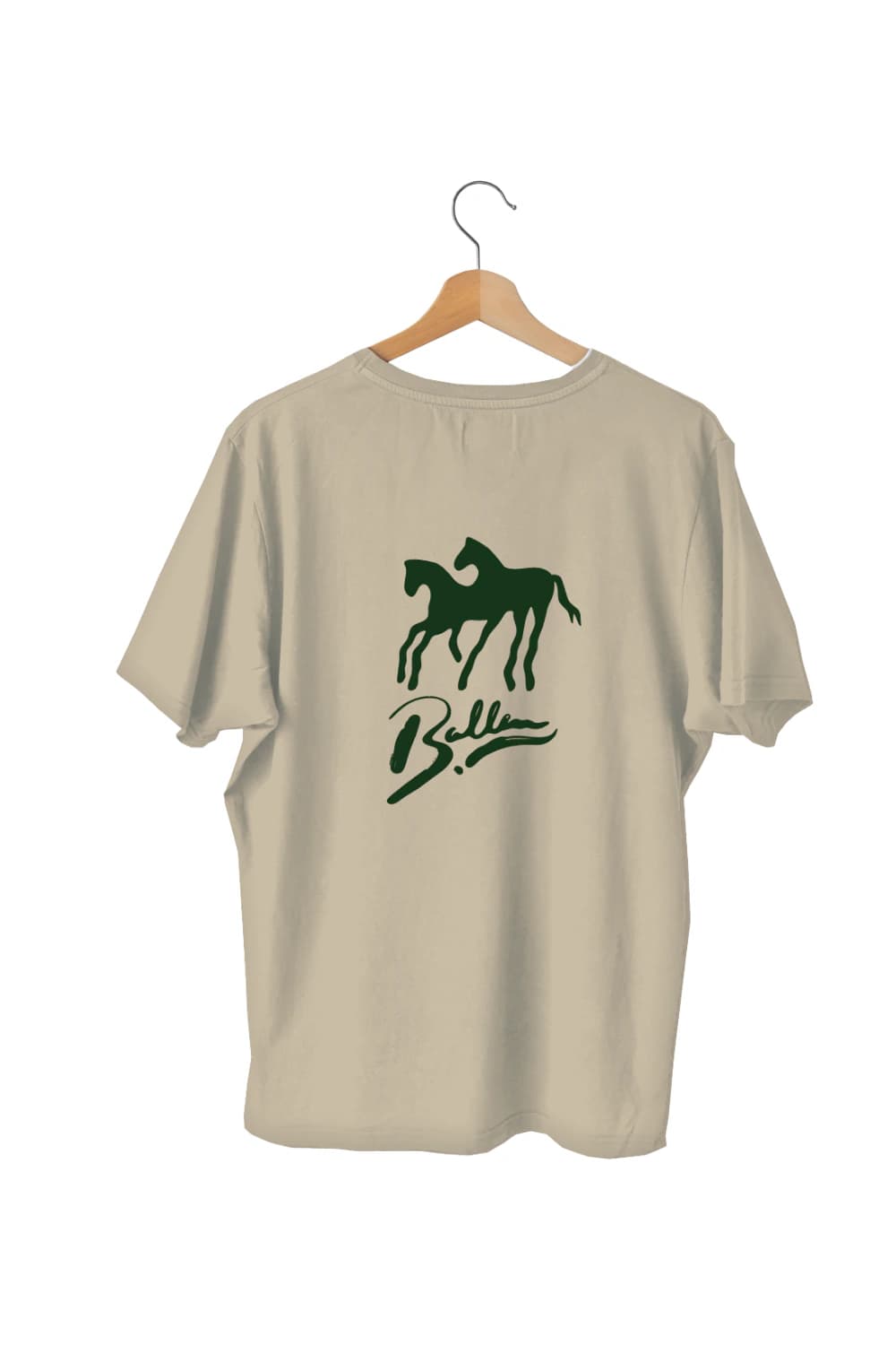 BALLEN HORSES SHIRT - BEIGE