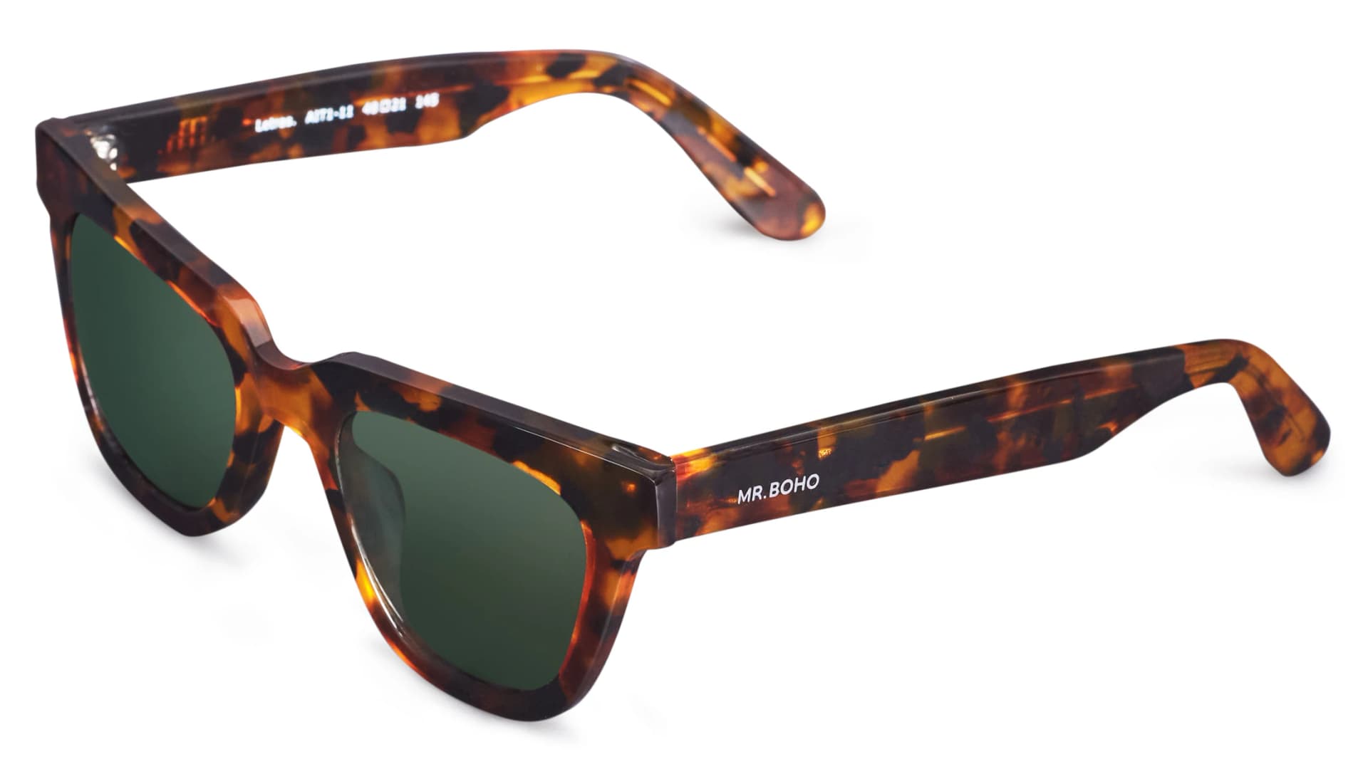 CHEETAH TORTOIS LETRAS WITH CLASSICAL LENSES - imagen 2