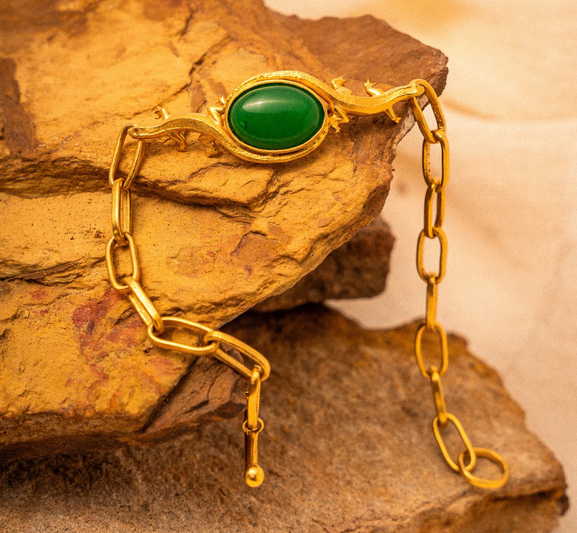 PULSERA LAGARTIJA PIEDRA - imagen 2