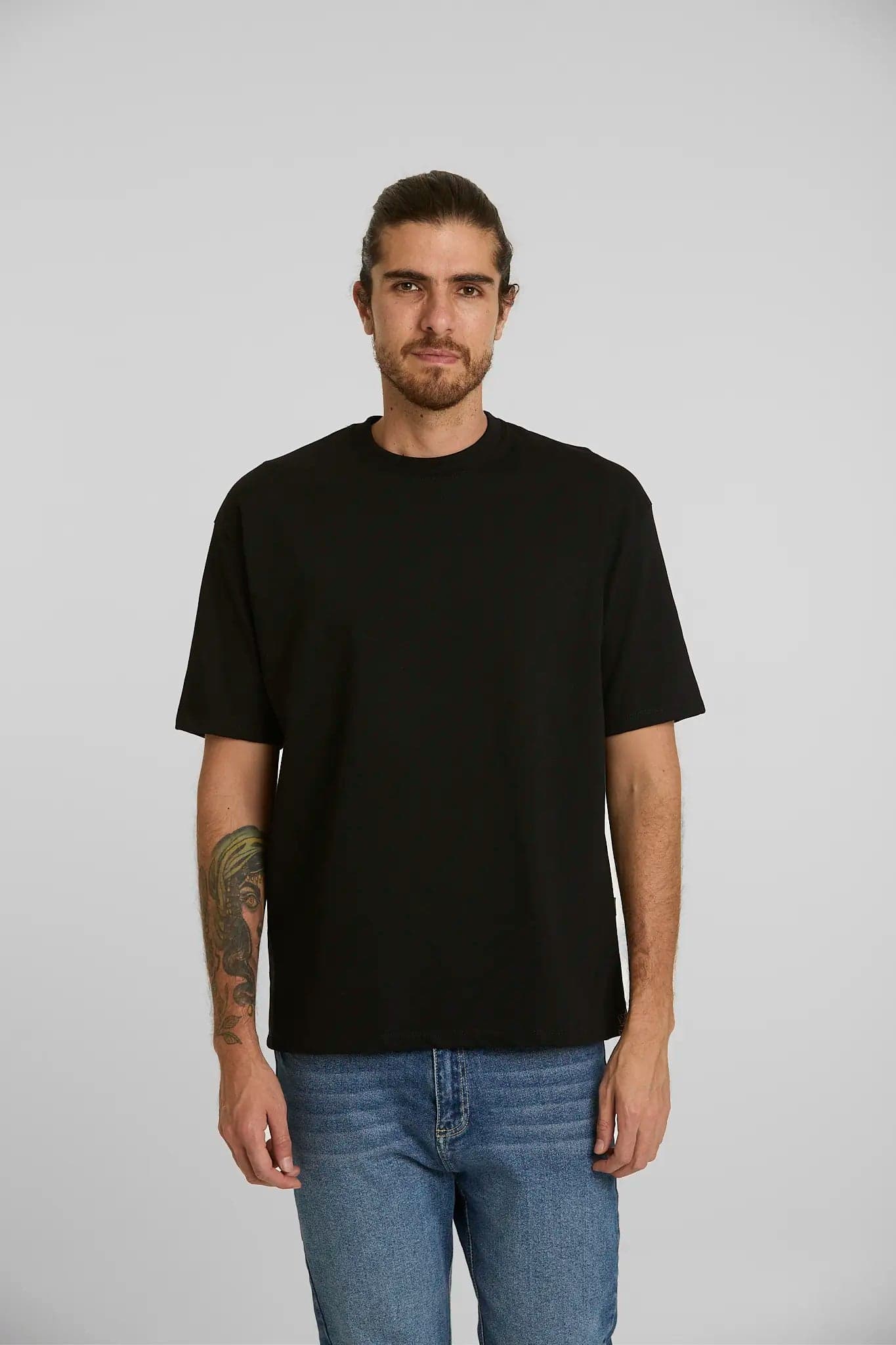 Camiseta básica negra - imagen 6