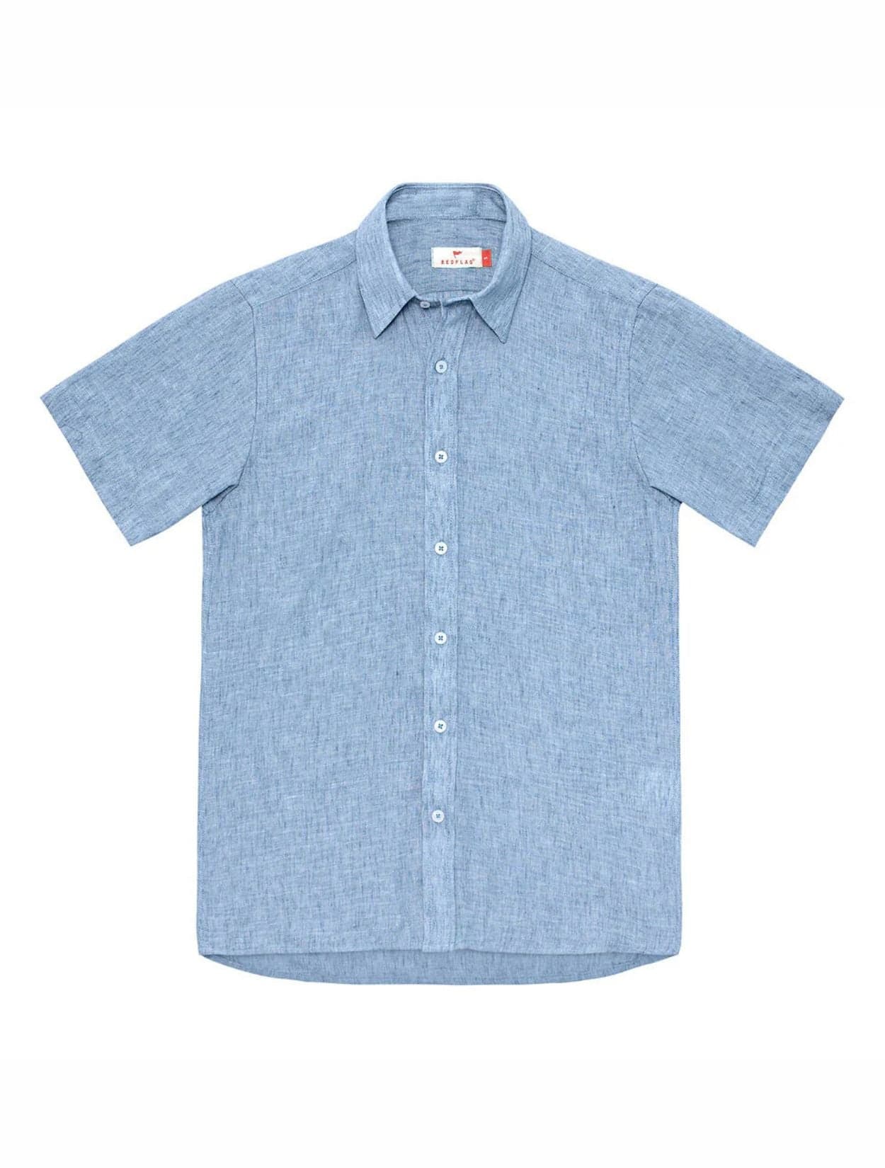 CAMISA DE LINO MANGA CORTA - imagen 3