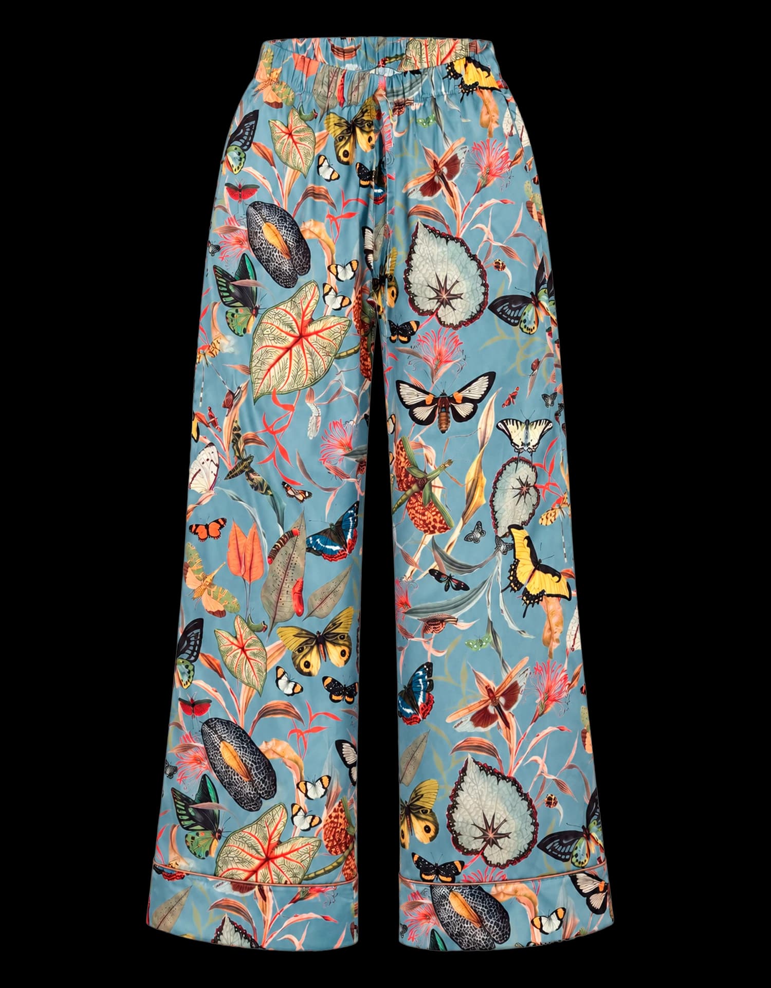 Pijama larga - Mariposas Aqua - imagen 5