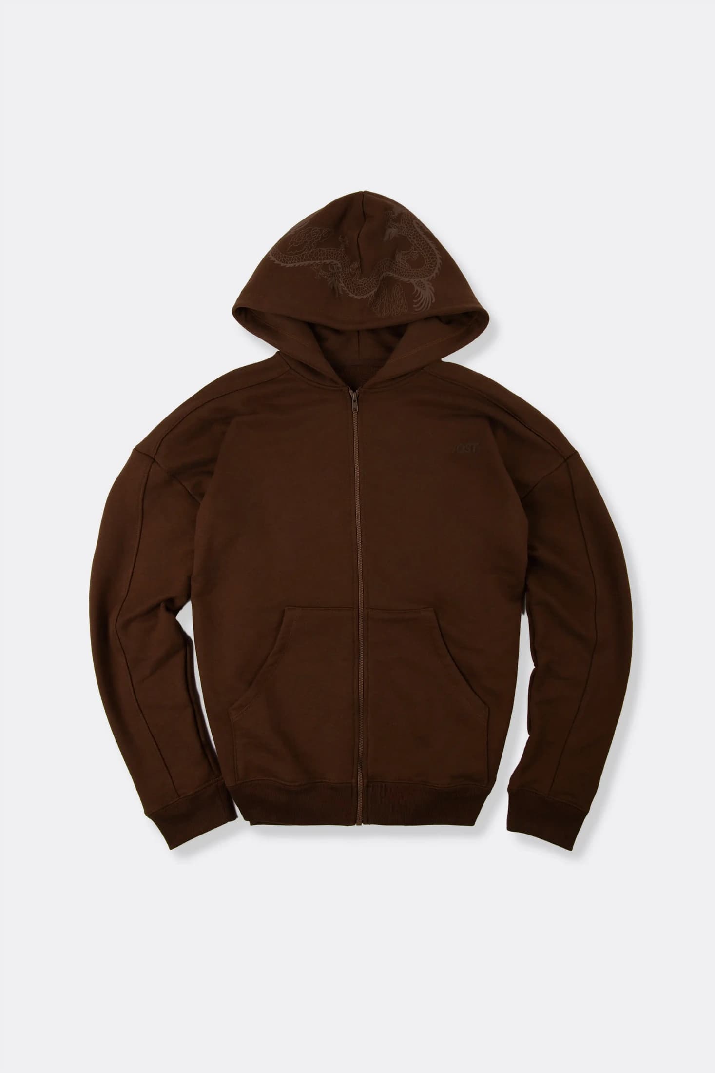 BUZO ABIERTO COLOR SHAVED CHOCOLATE