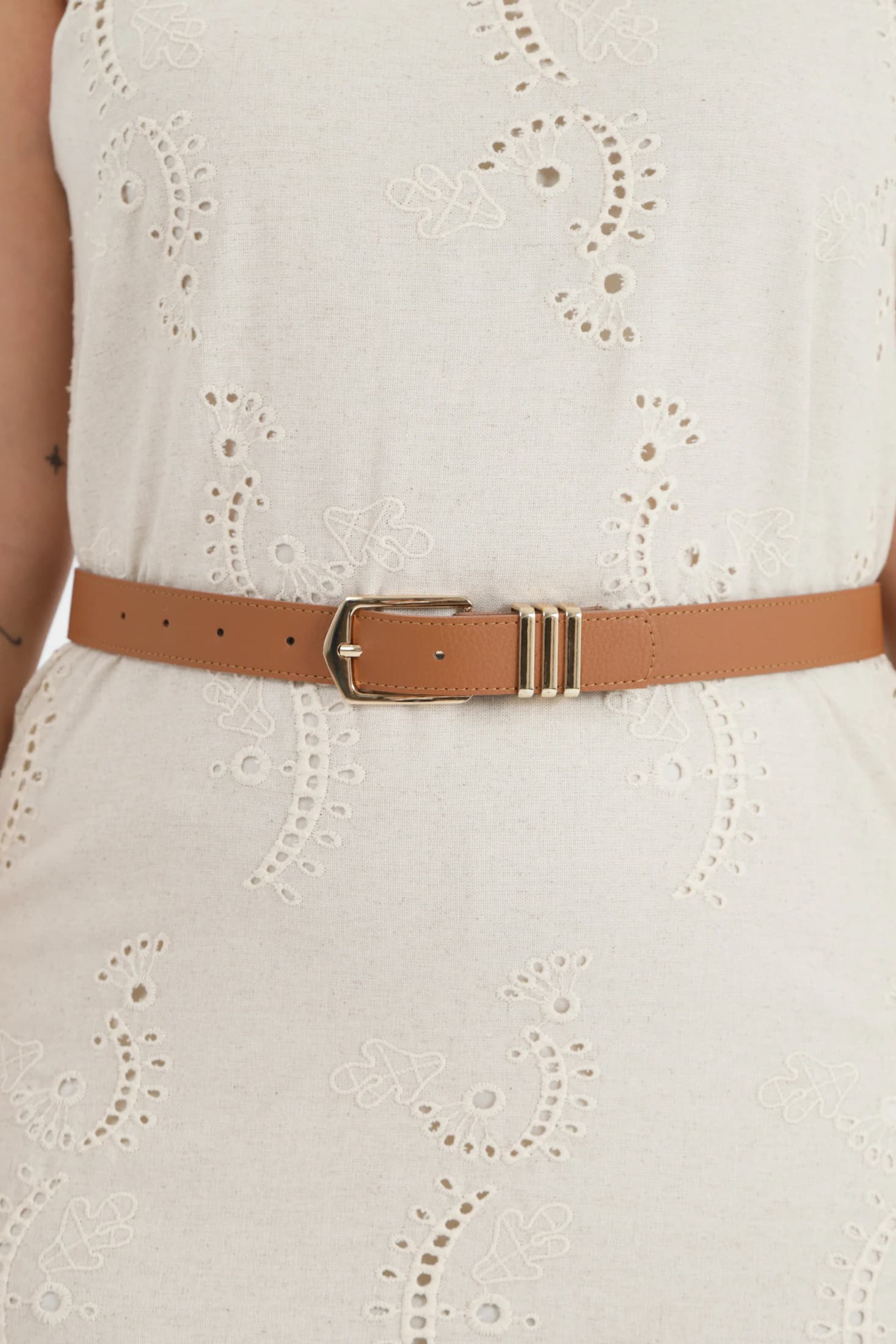 VESTIDO CON CINTURON PARA MUJER 1142661 - imagen 3