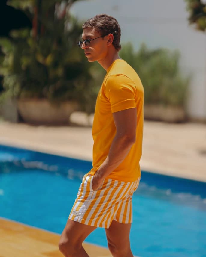 Camiseta Amarillo Oscuro
