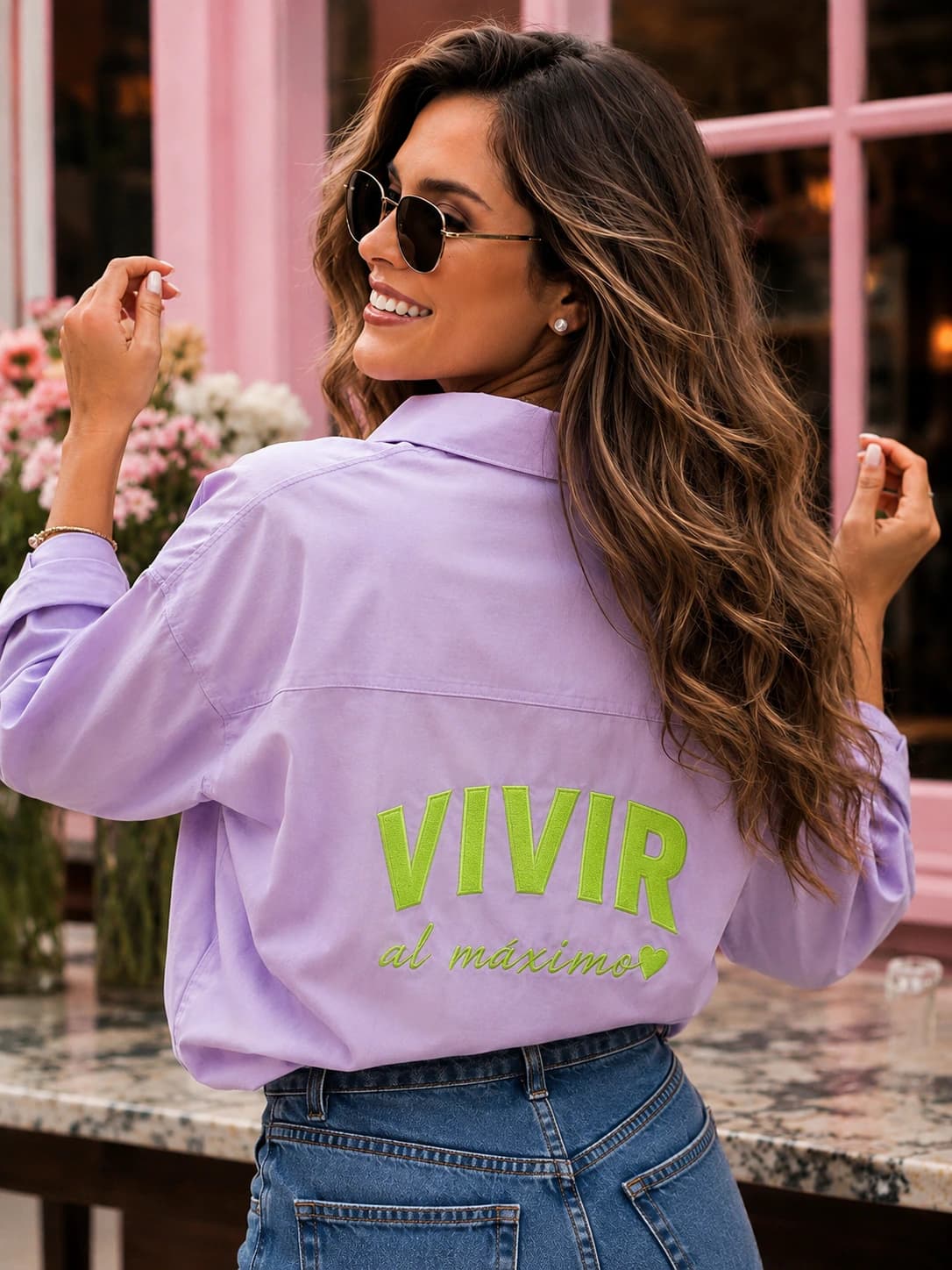 CAMISA ADELAIDA ||| VIVIR AL MAXIMO - imagen 2