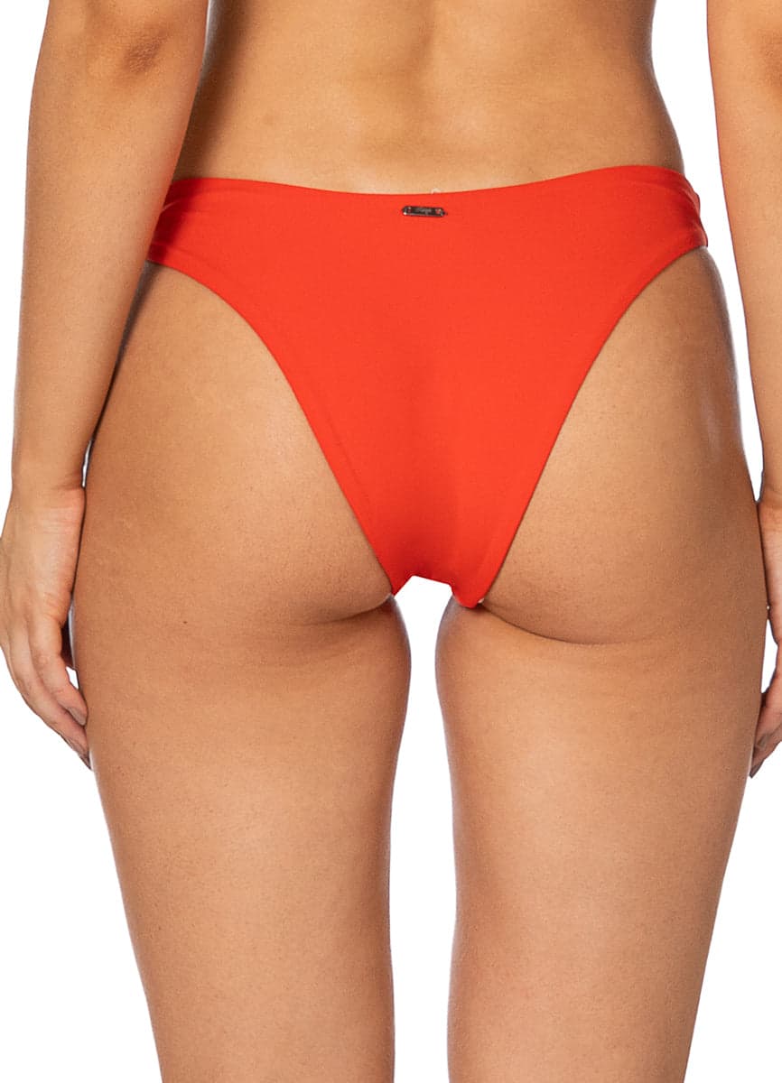 Maaji Stone Blue Splendour Regular Rise Thin Side Bikini Bottom - imagen 3