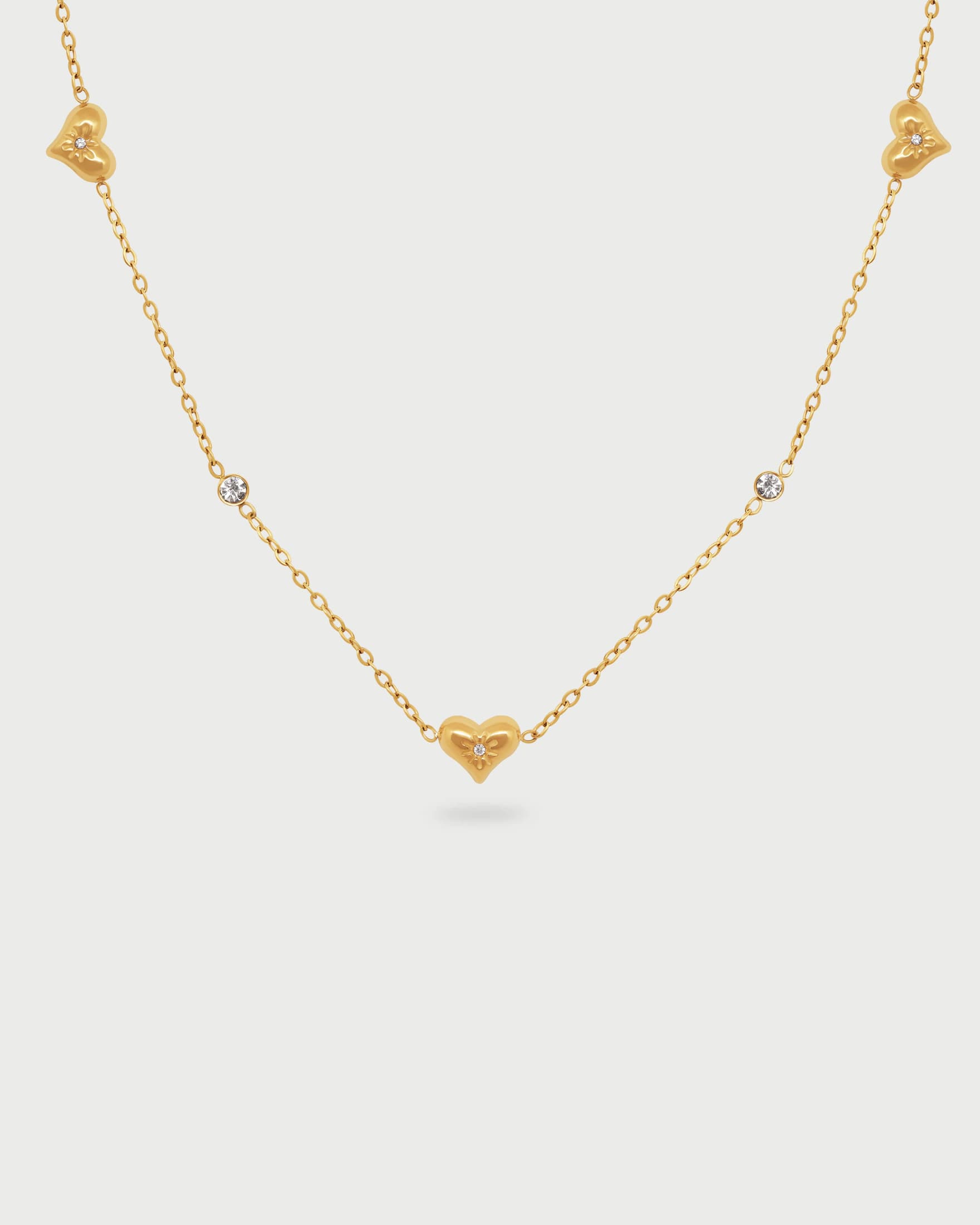 Collar Corazón Destello - imagen 1