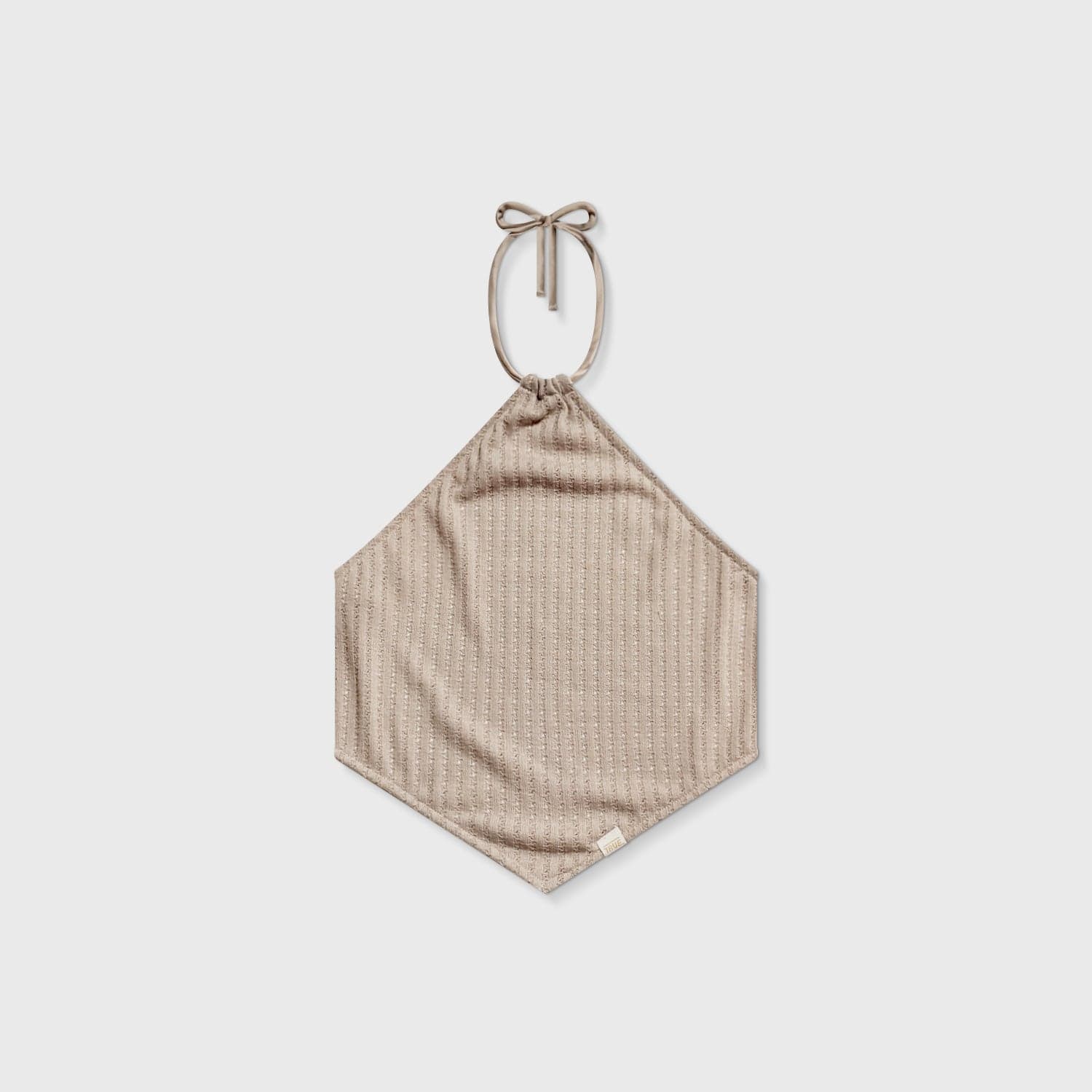 Textured Halter Top - Camel - imagen 1