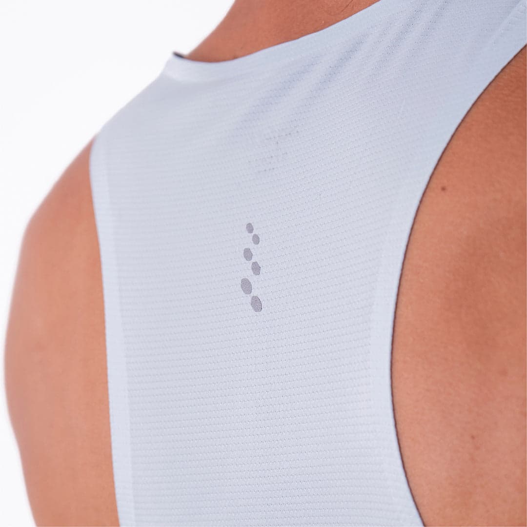 CAMISETA RUNNING MANGA SISA LEVIT AZUL CLARO PARA HOMBRE - imagen 5