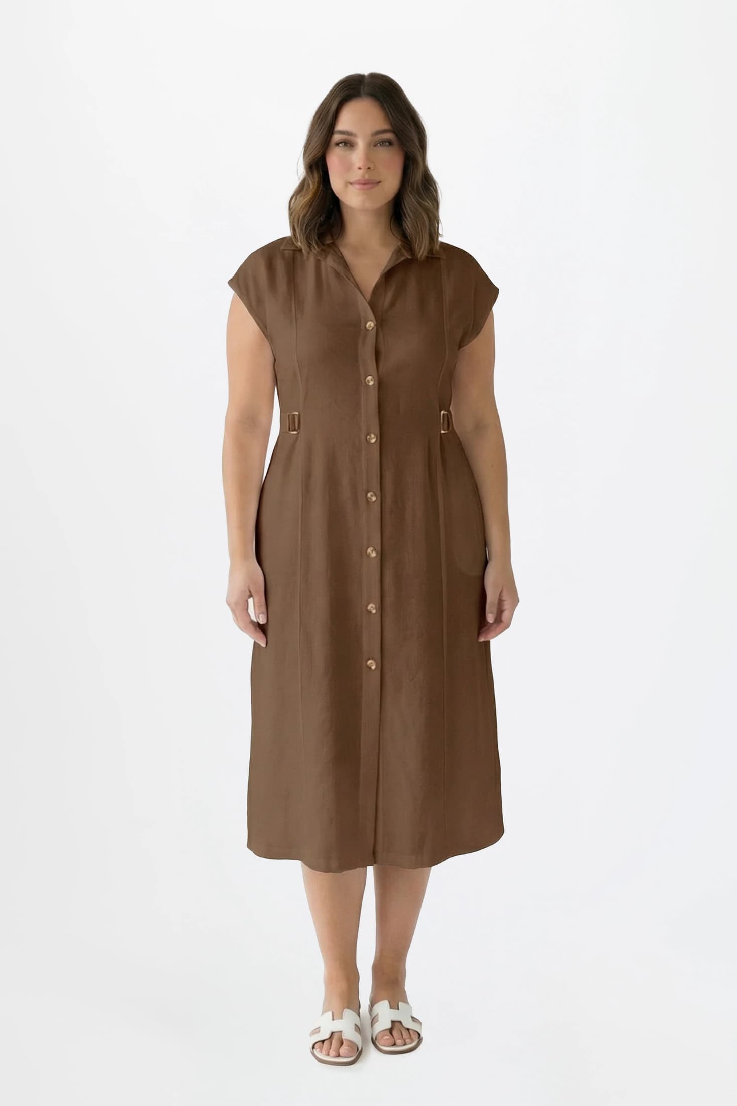 VESTIDO CAMISERO PARA MUJER 1142674 - imagen 4