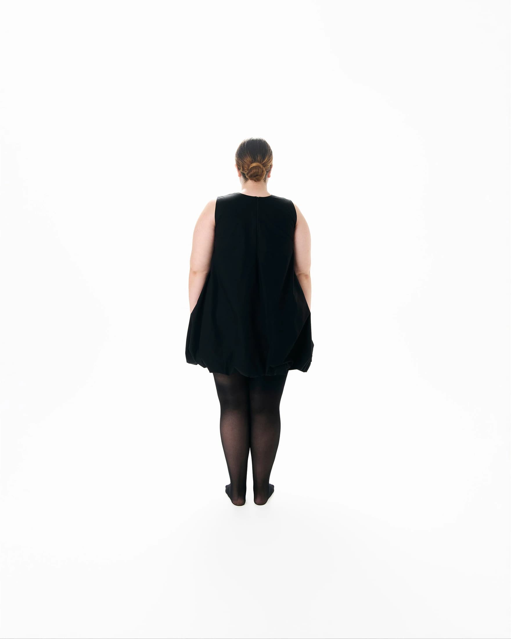 VESTIDO CIRCULAR NEGRO #1 - imagen 4