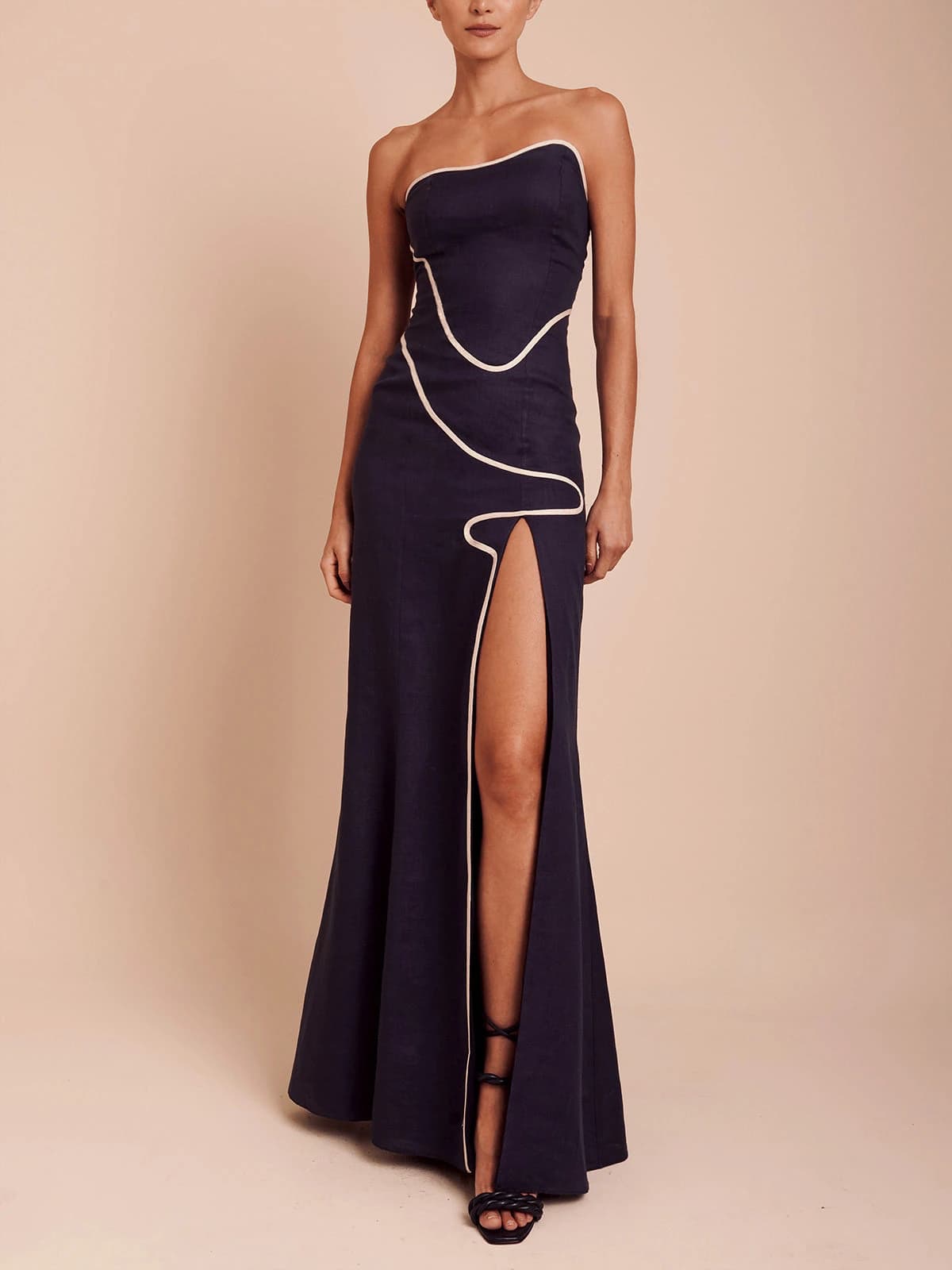 TOBI DRESS NAVY - imagen 2