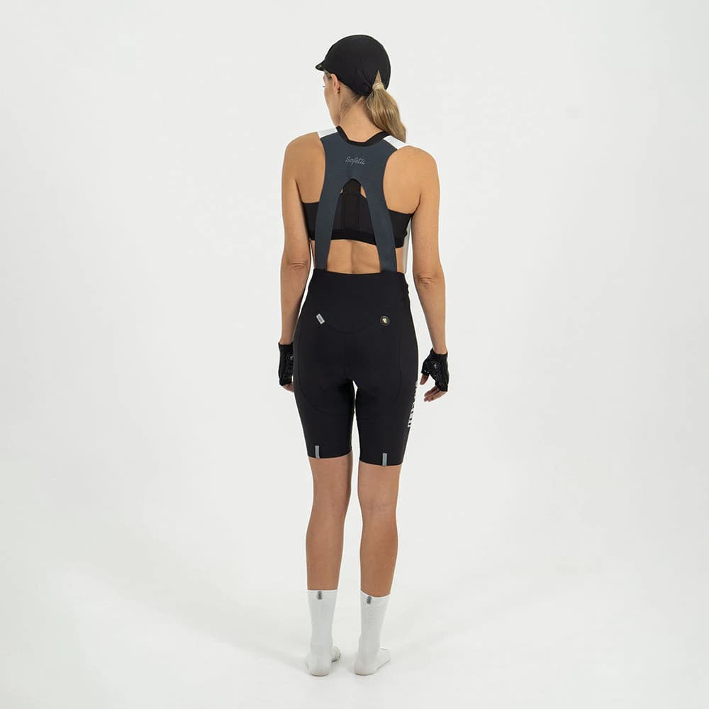 PANTALONETA CICLISMO CON CARGADERAS GIRONA NERO 2.0 PARA MUJER - imagen 2