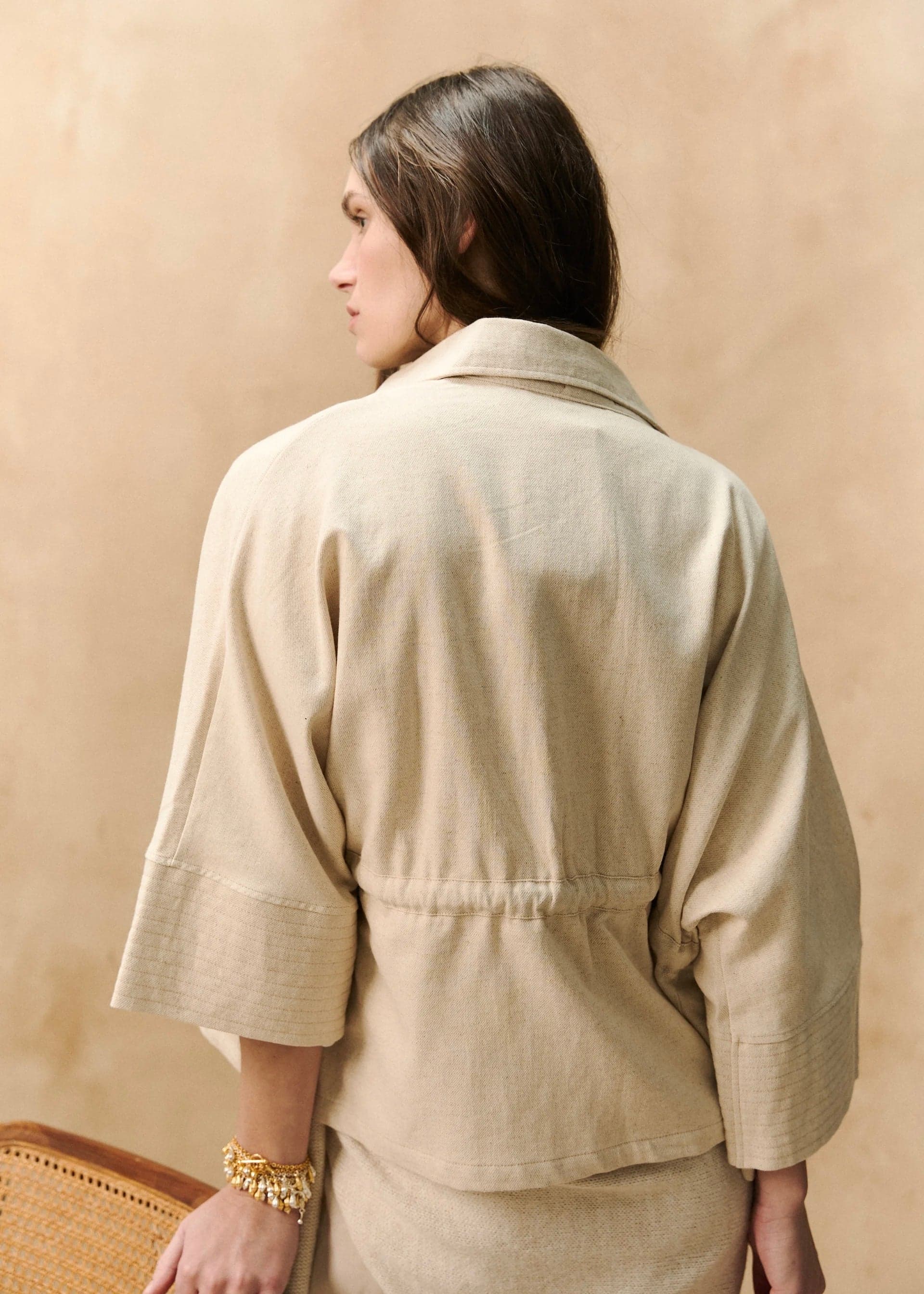 Chaqueta Raiz Celeste - imagen 3