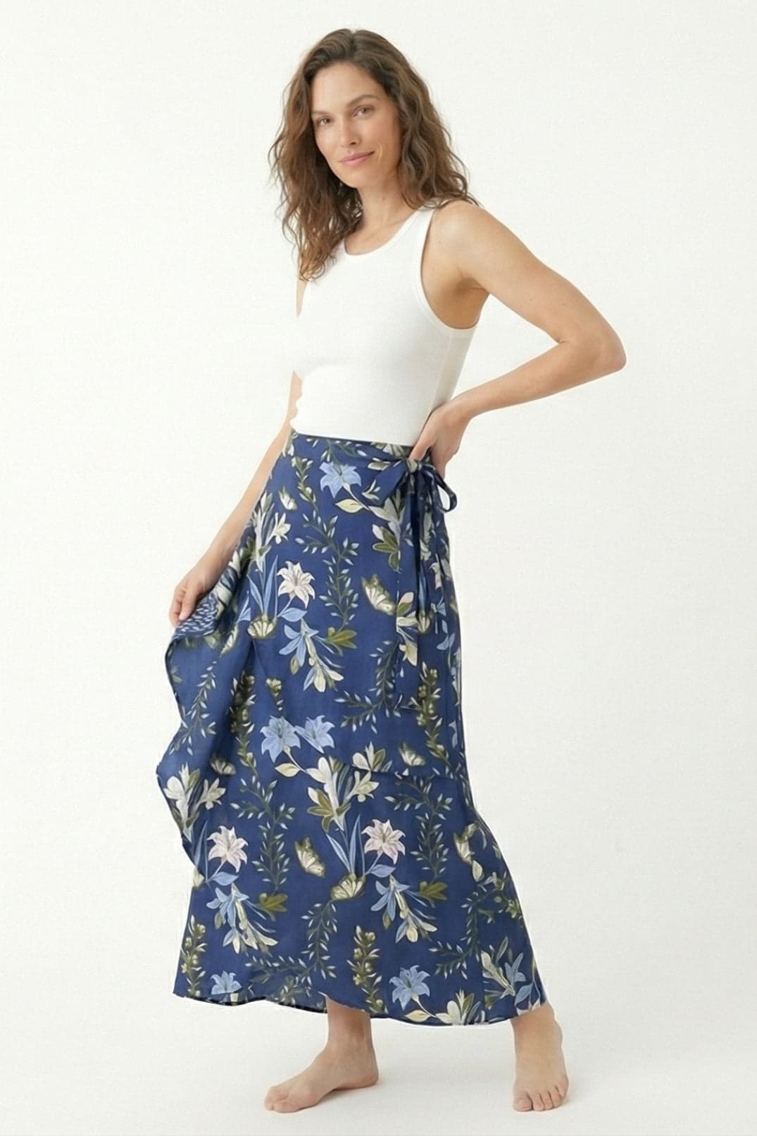 Falda Yuma Puntos Azul - imagen 3