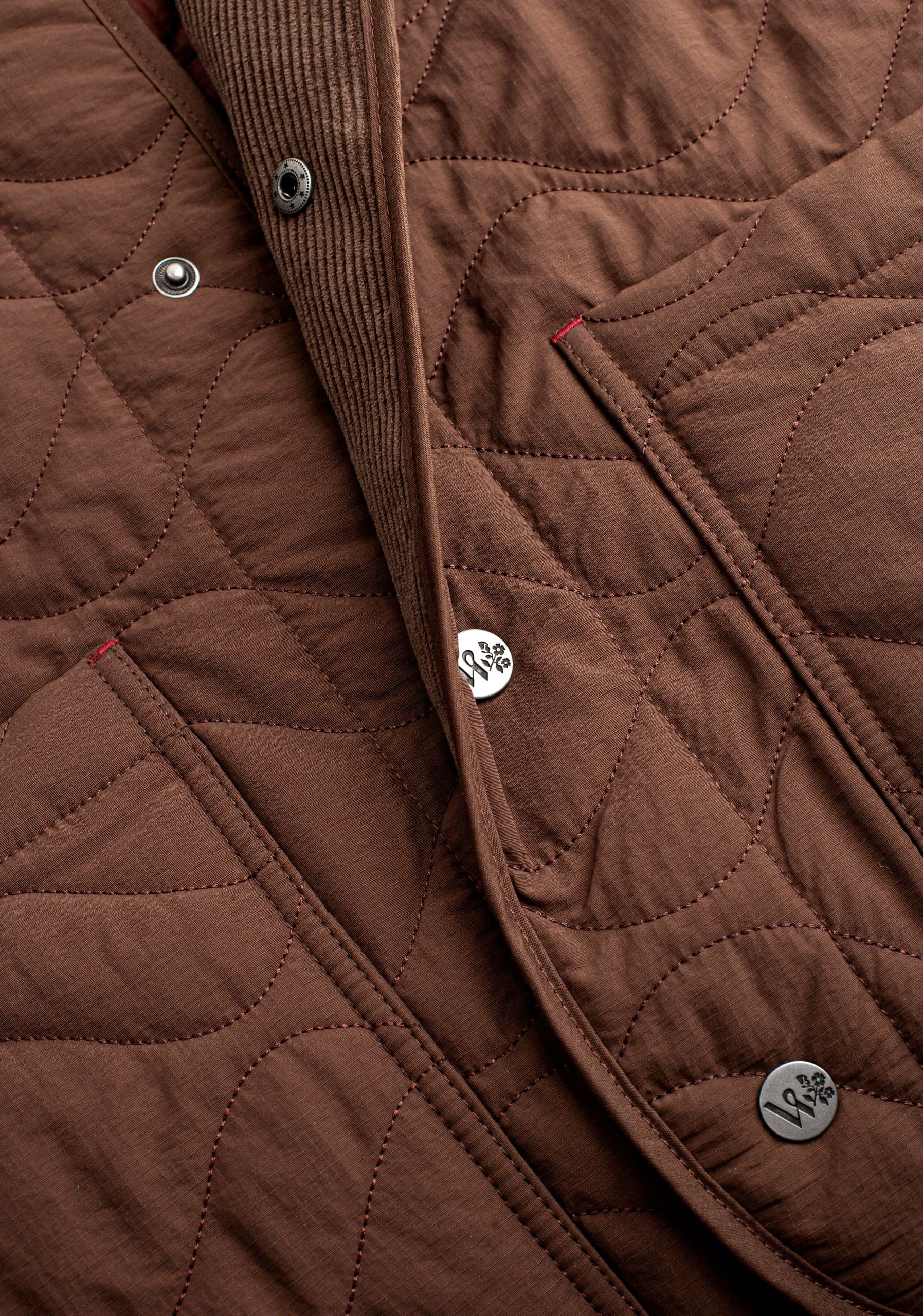 Chaleco U Verne Quilted Café - imagen 2